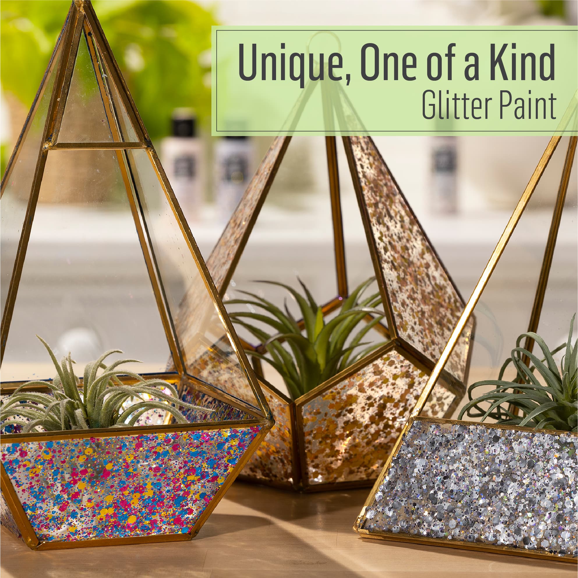FolkArt&#xAE; Glitterific Pop&#x2122; Acrylic Paint, 2oz.
