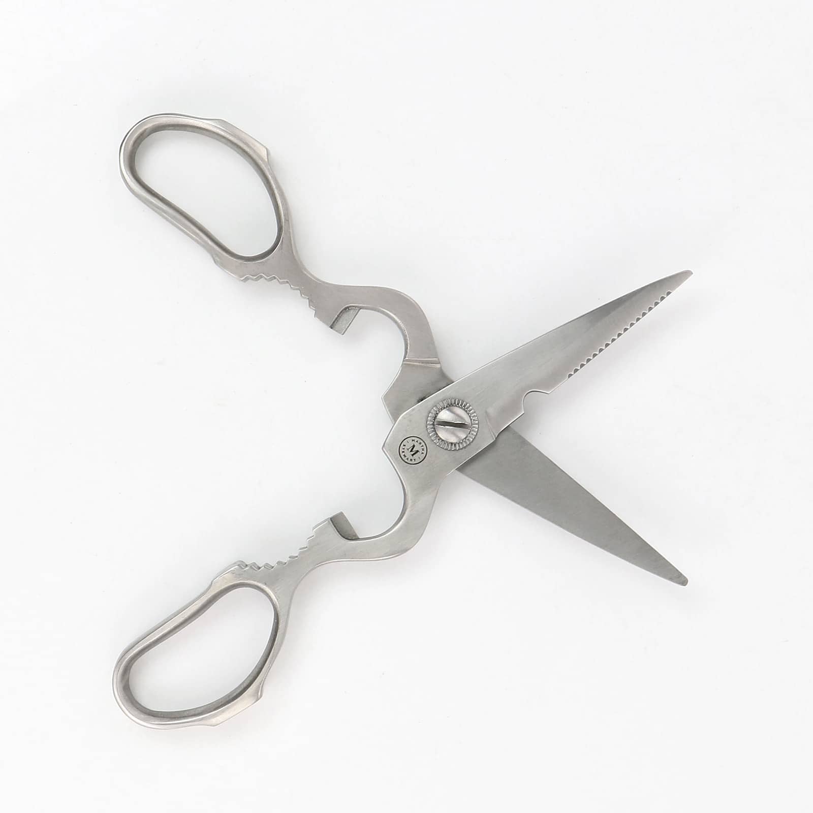 Martha Stewart Stainless Steel Scissors with Bottle Opener & Nut Cracker