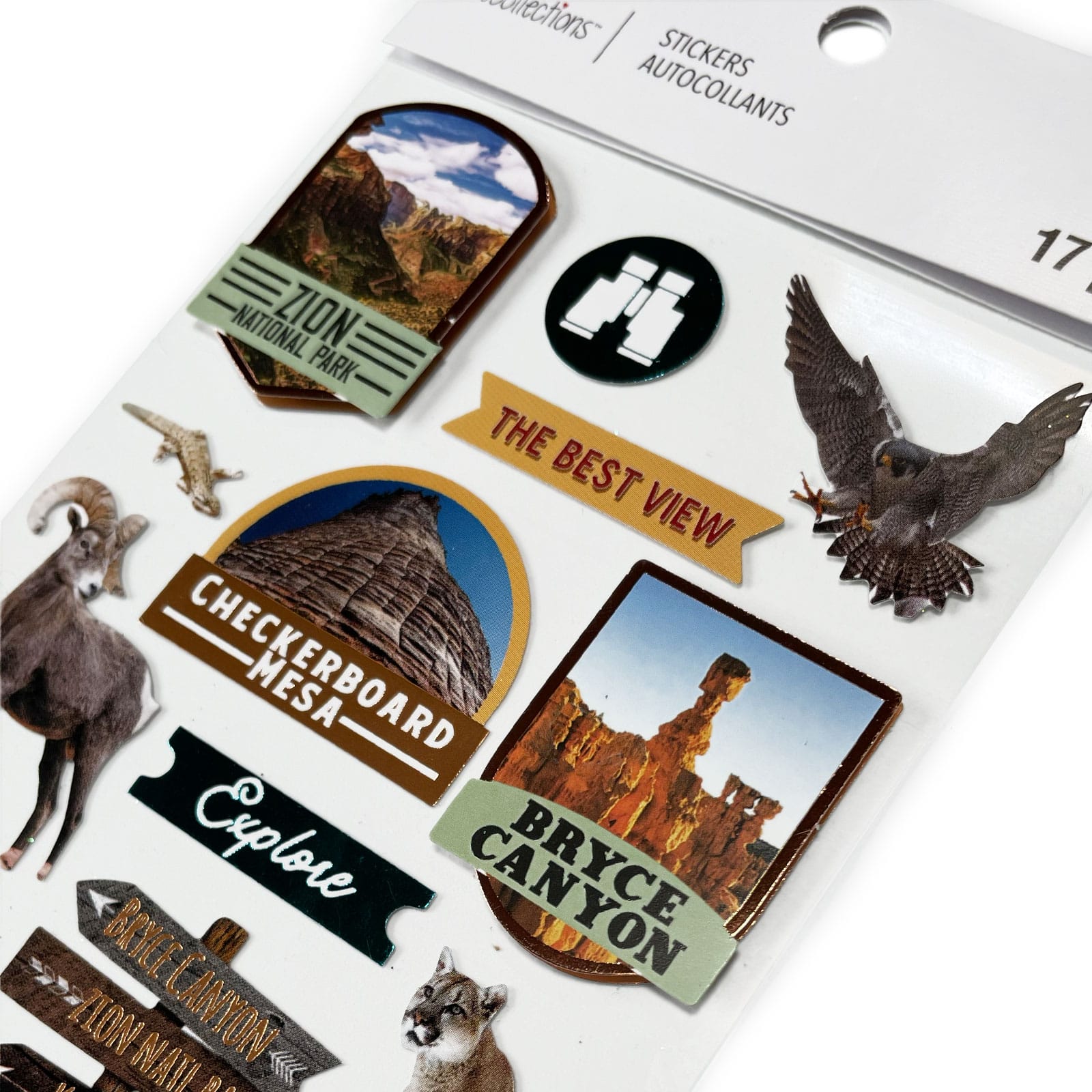 National Parks Dimensional Stickers by Recollections&#x2122;