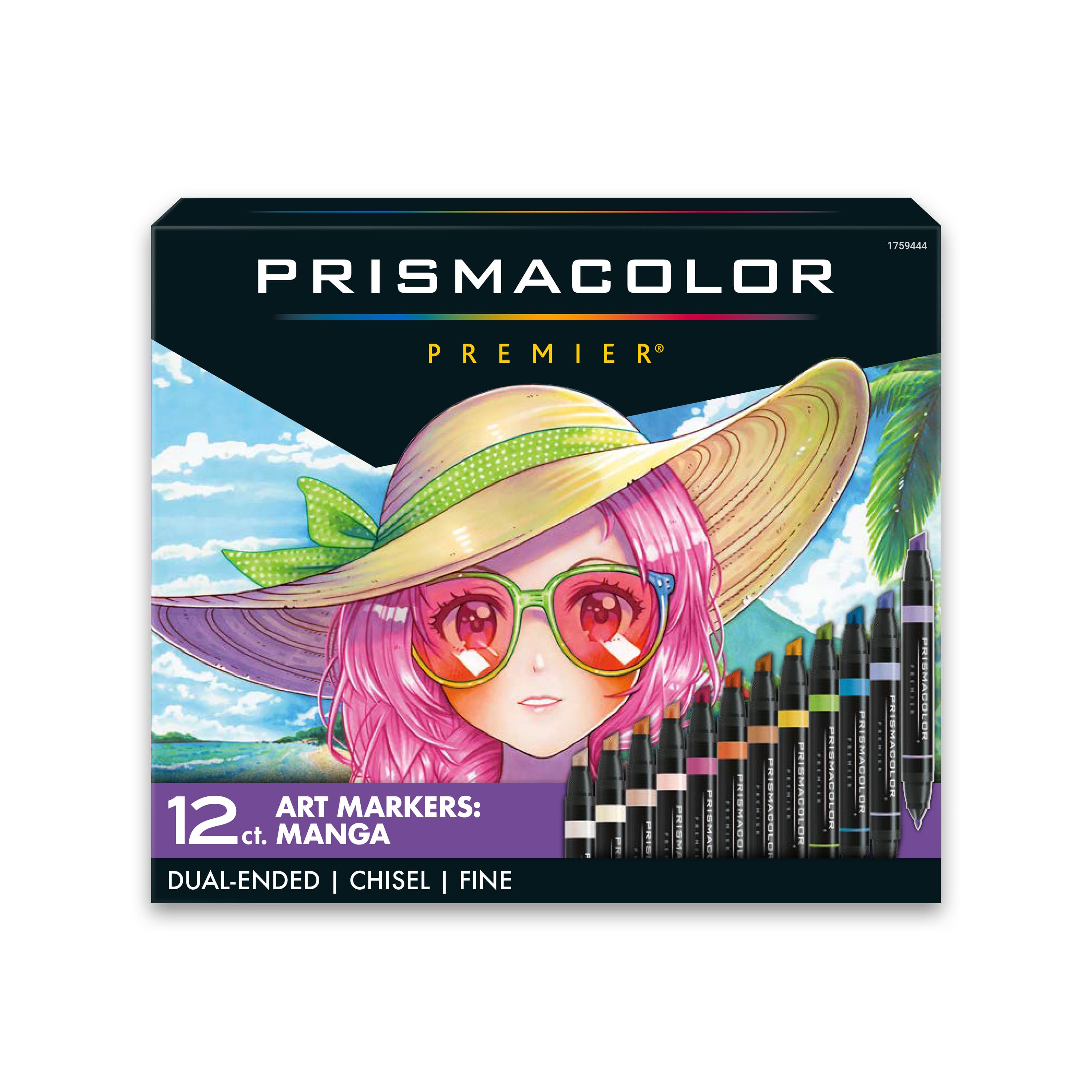 Prismacolor&#xAE; Premier&#xAE; Manga Dual-Ended Art Markers, 12ct.