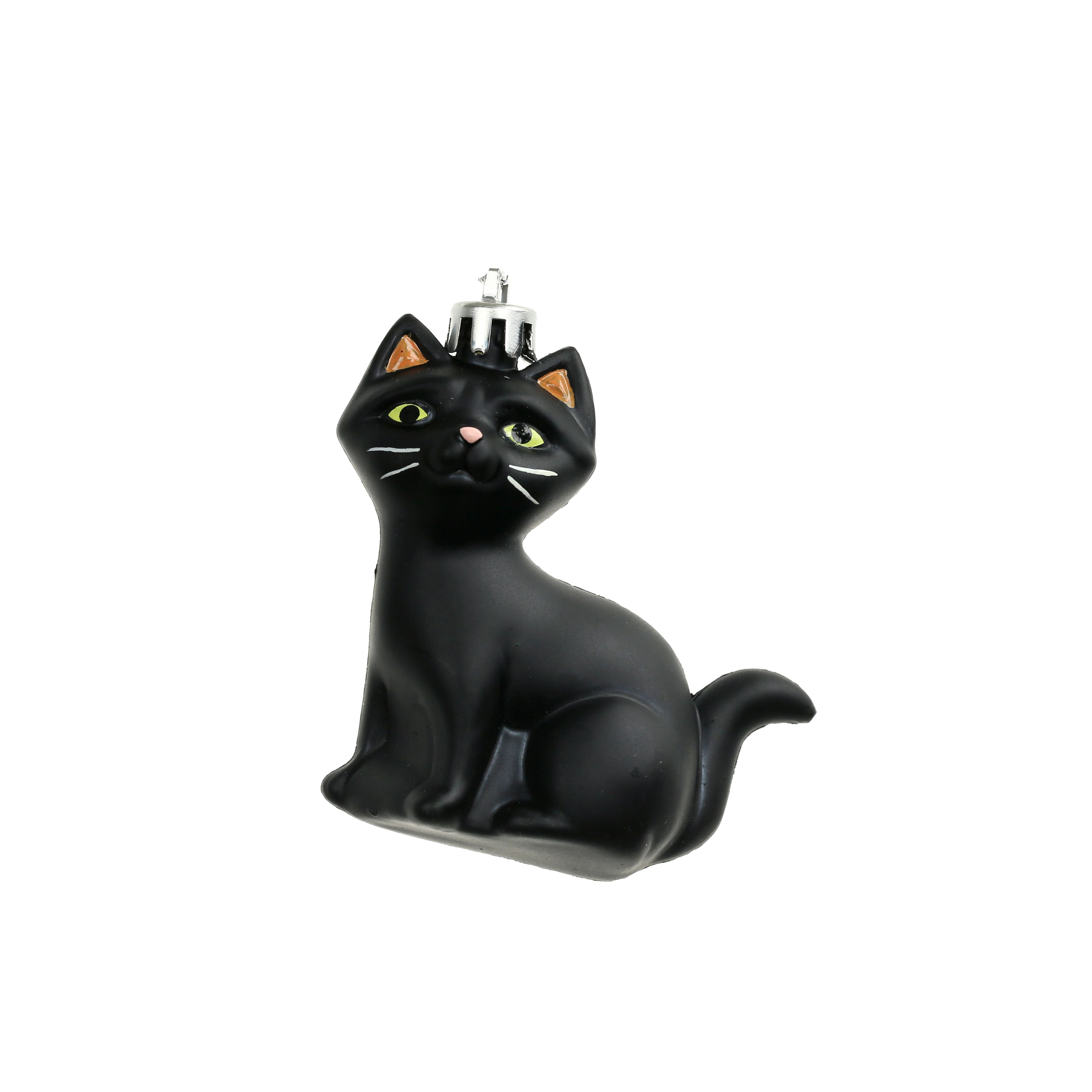 * black cat ornament ୨୧* 黒猫さん クリップ （a） Jinx Cat 15 Inch Black Cat Plush - Black Cat Stuffed Animal
