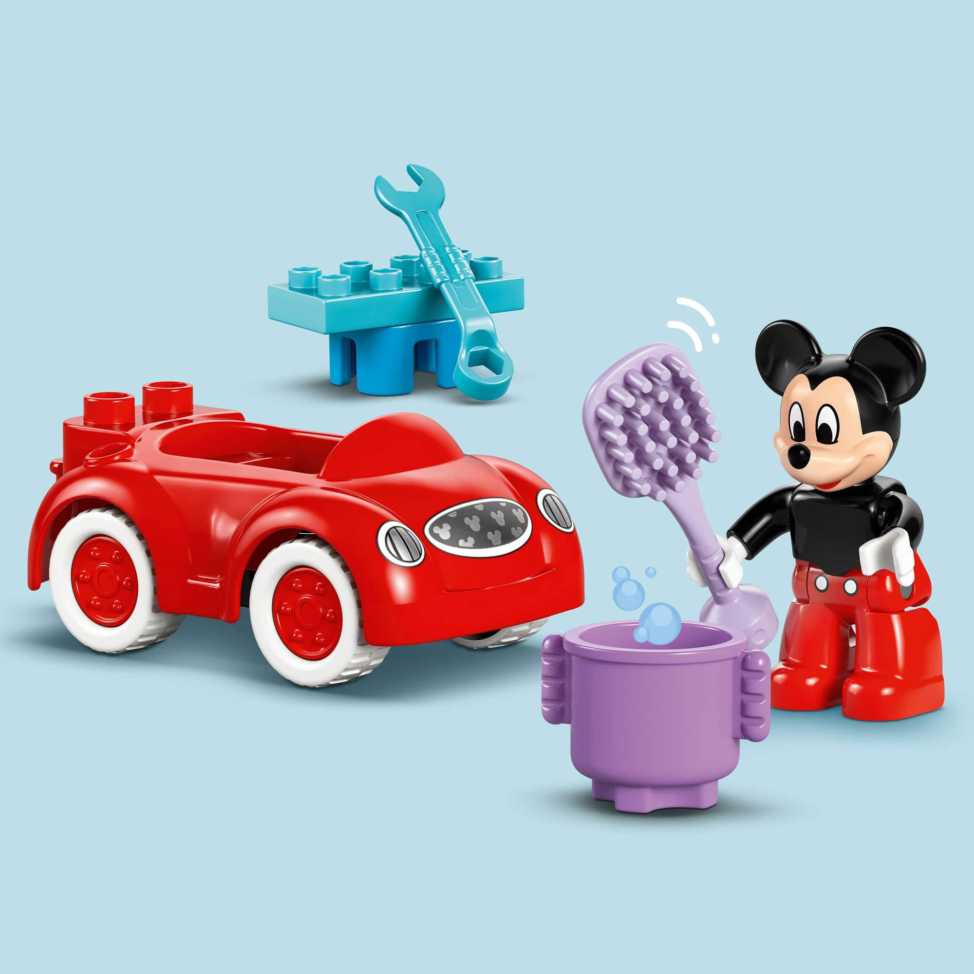 LEGO&#xAE; DUPLO&#xAE; Disney Mickey Mouse Clubhouse &#x26; Car Building Kit 10454