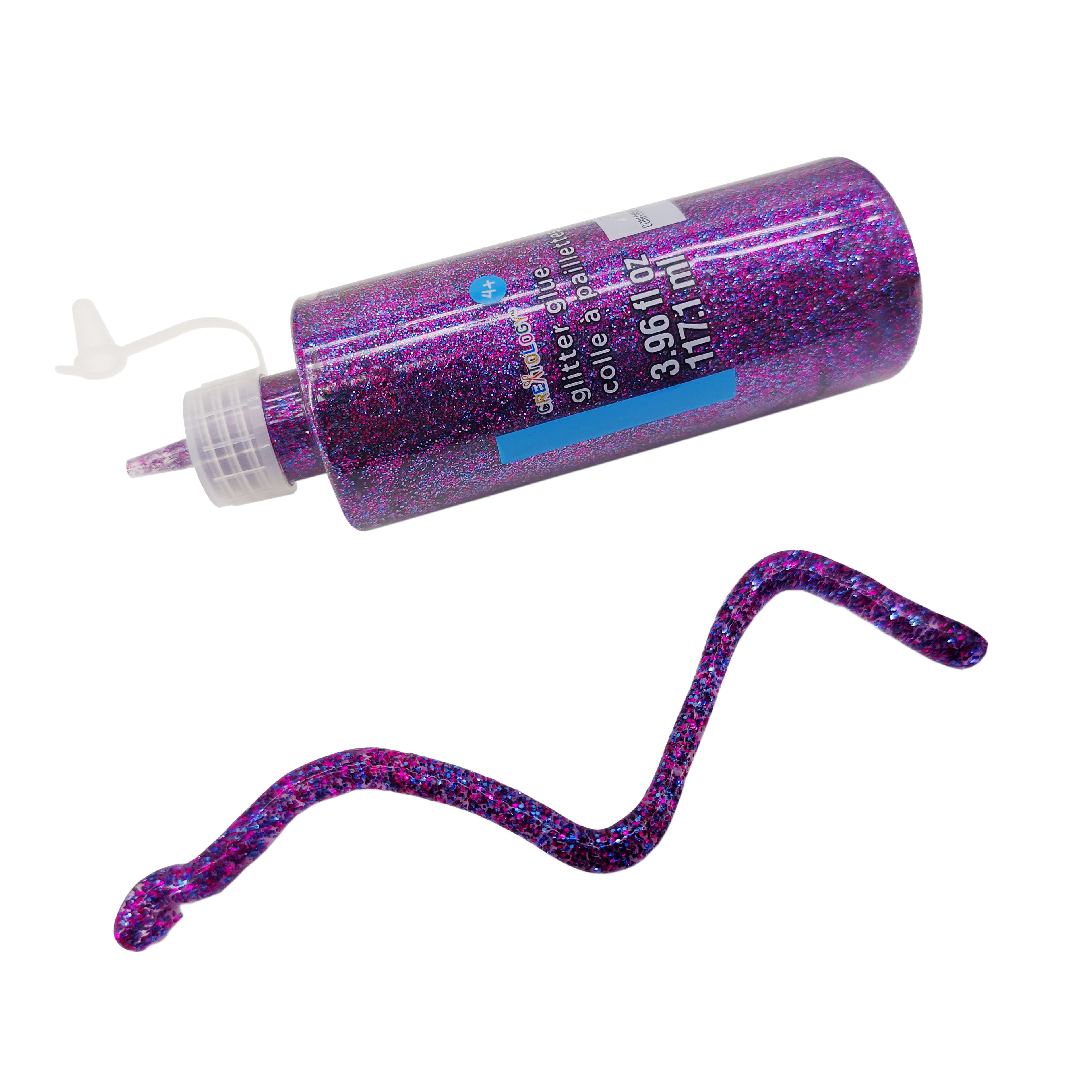 3.96oz. Purple Glitter Glue by Creatology&#x2122;