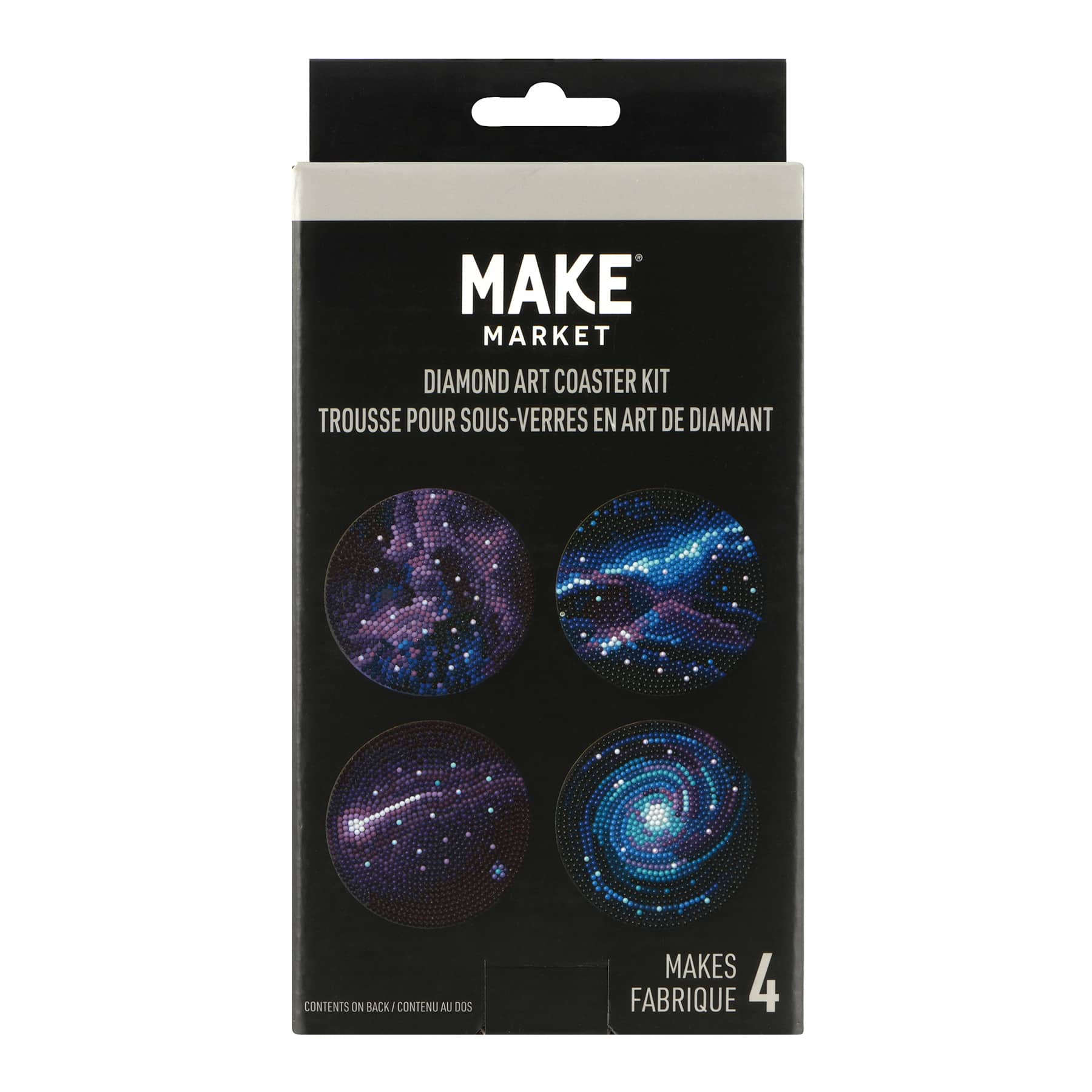 Galaxy Diamond Art Coaster Kit by Make Market&#xAE;
