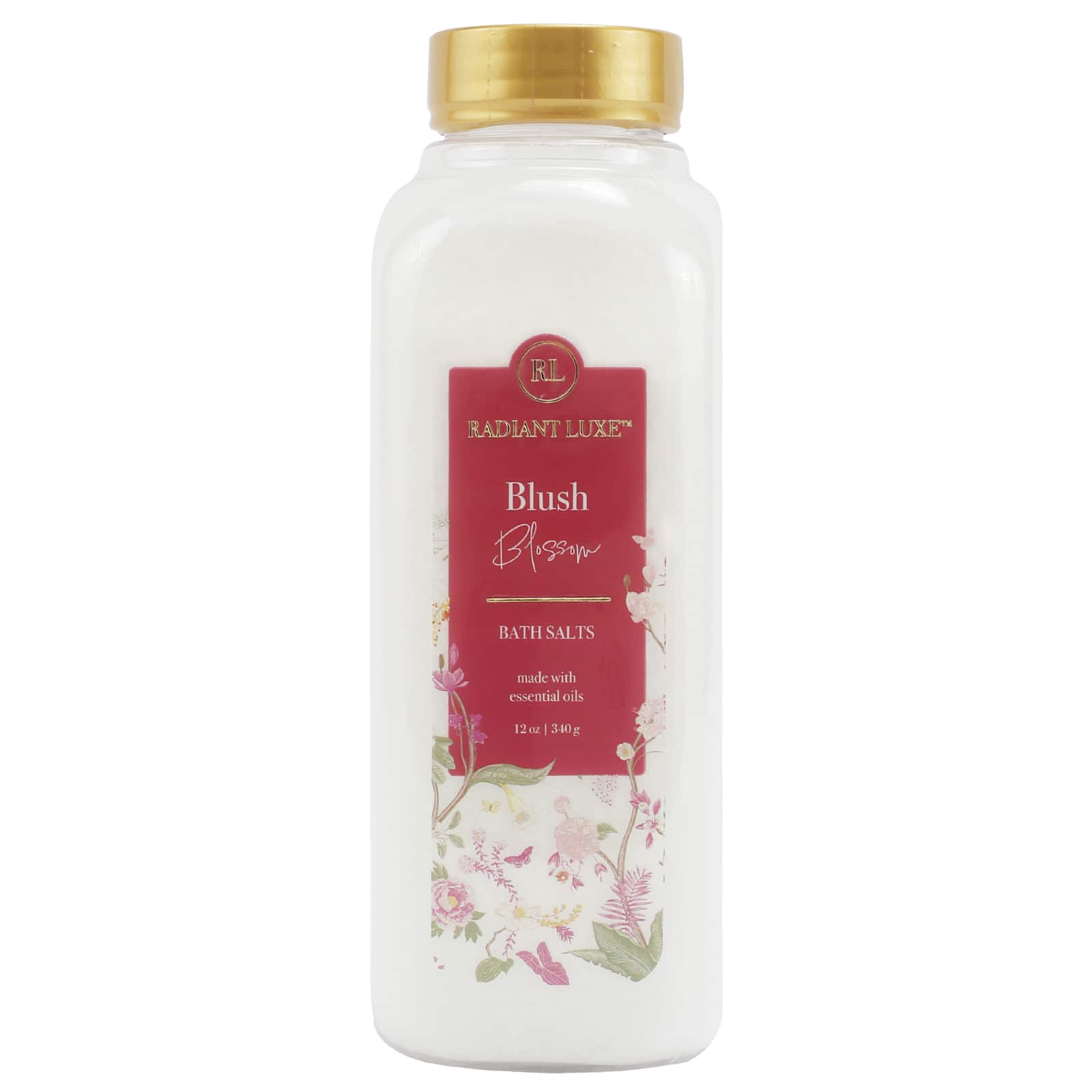 Radiant Luxe&#x2122; Blush Blossom Bath Salts, 12oz.