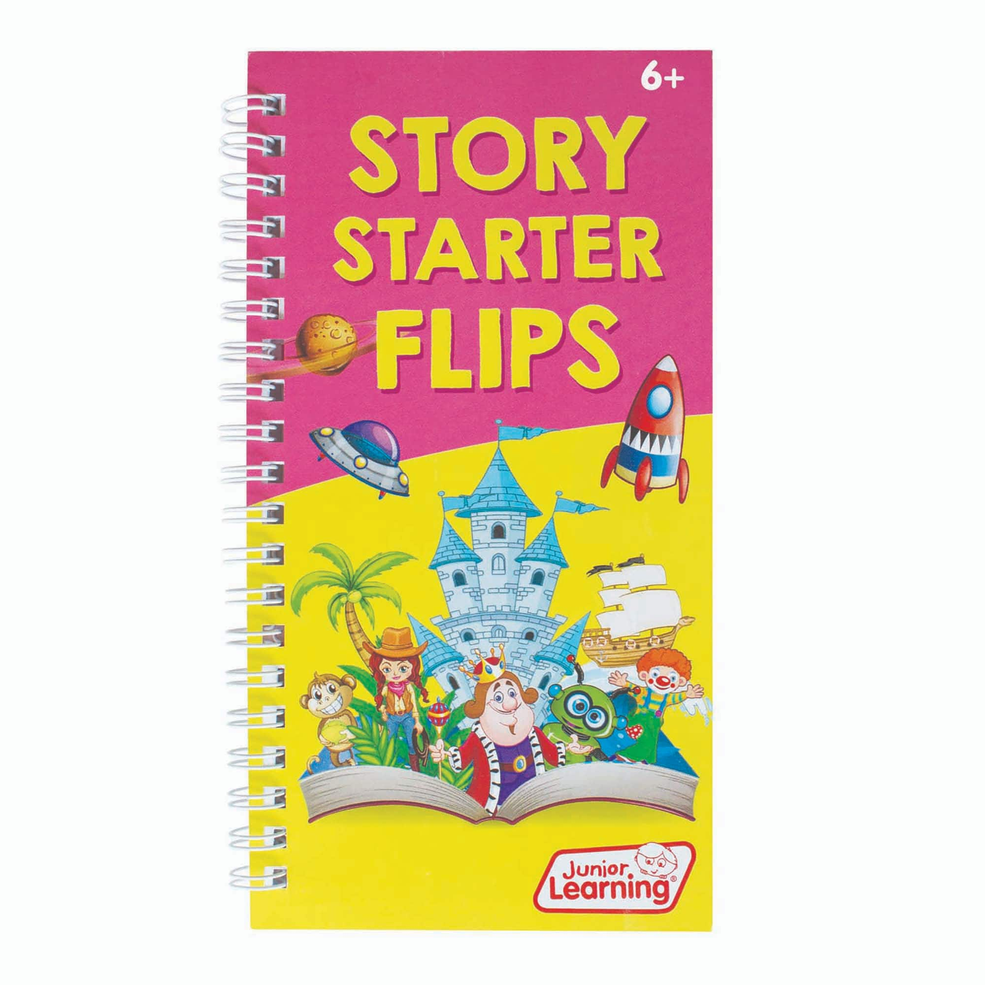 Junior Learning&#xAE; Story Starter Flips Story Teller Book