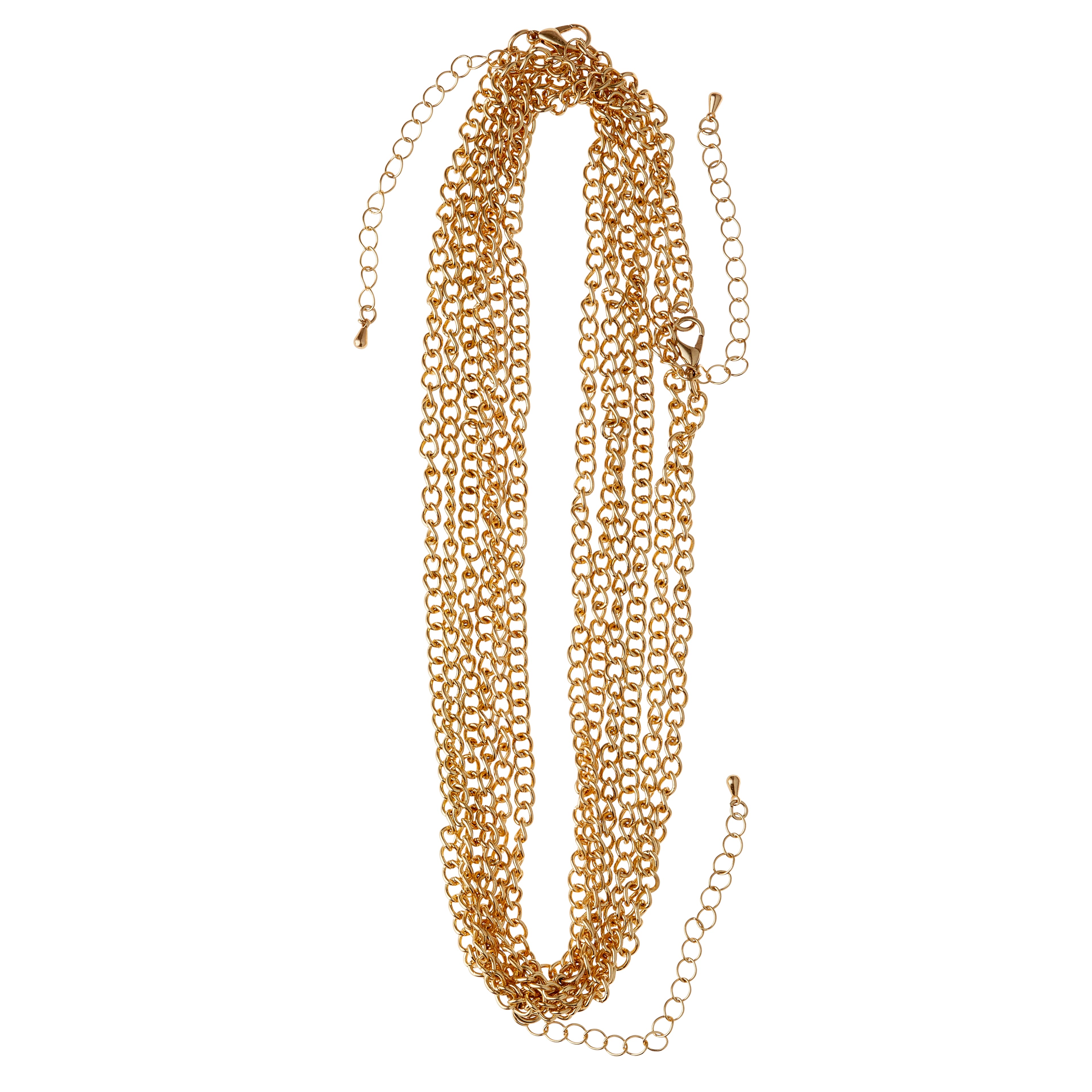 12 Packs: 3 ct. (36 total) 30&#x22; Hamilton Gold Curb Chain Necklaces by Bead Landing&#x2122;