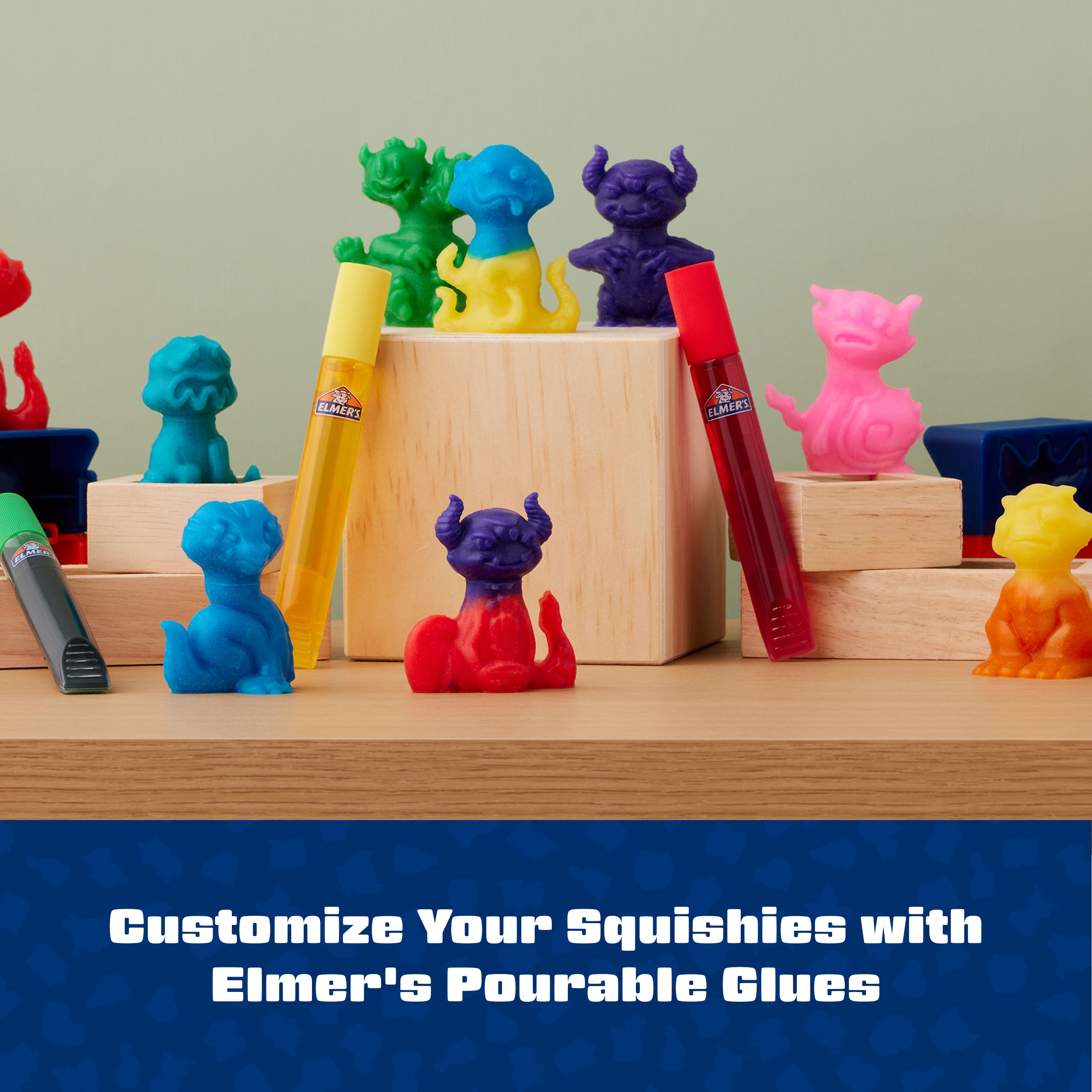 Elmer&#x27;s&#xAE; Squishies Mix &#x26; Match Monster Kit