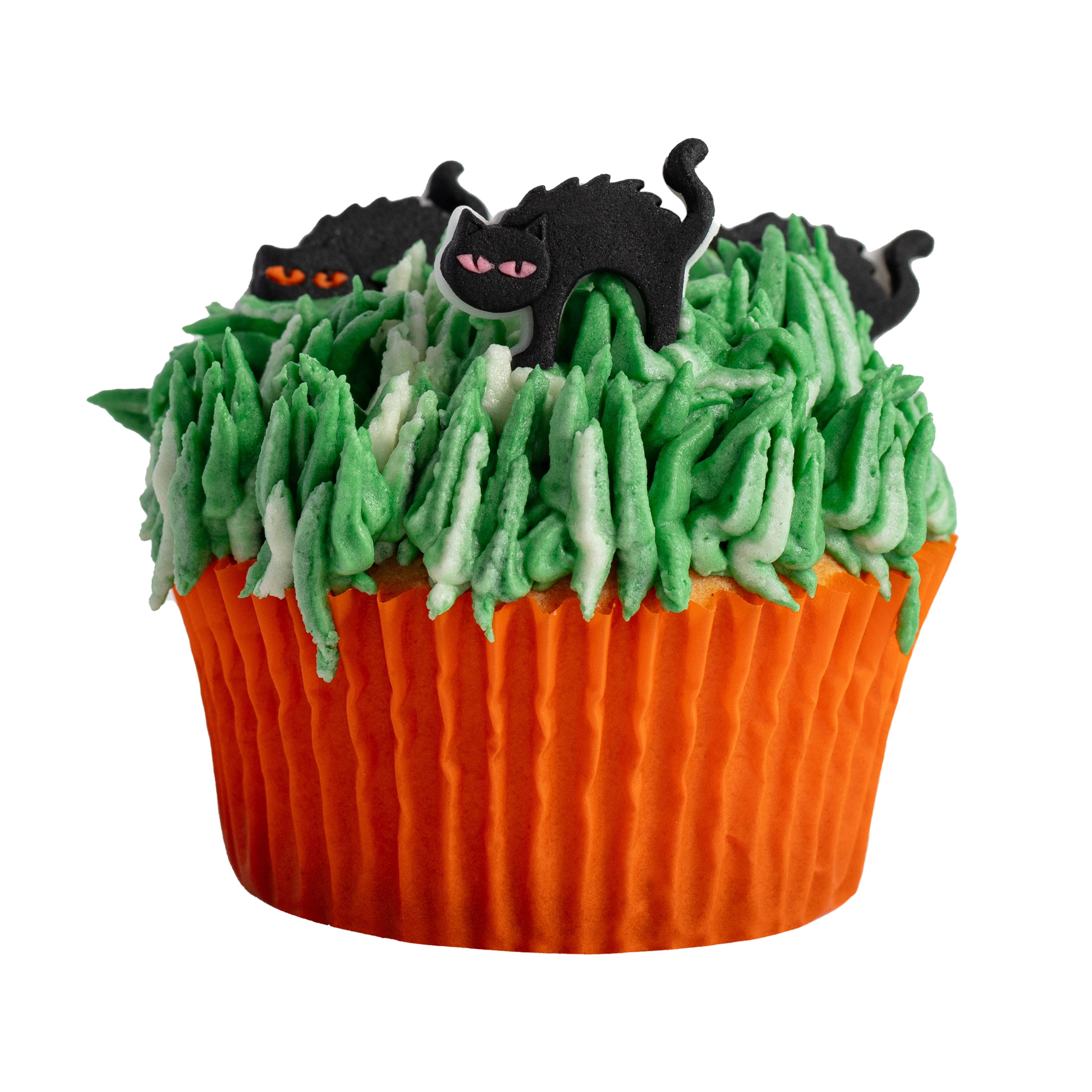 PME Cake Sweet Street&#xAE; Black Cat Icing Decorations