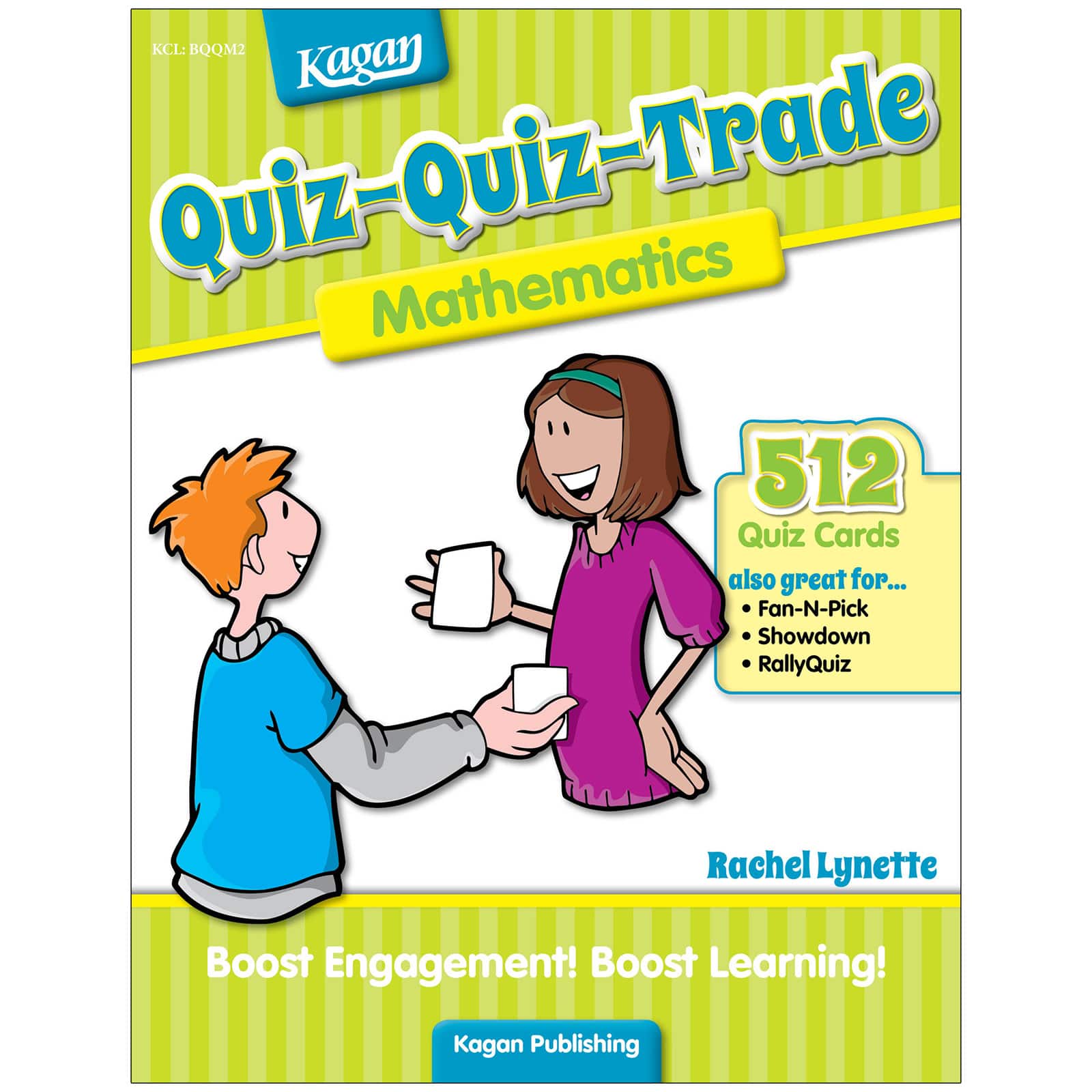 Kagan Publishing Design Quiz-Quiz-Trade: Mathematics, Grades 2-4