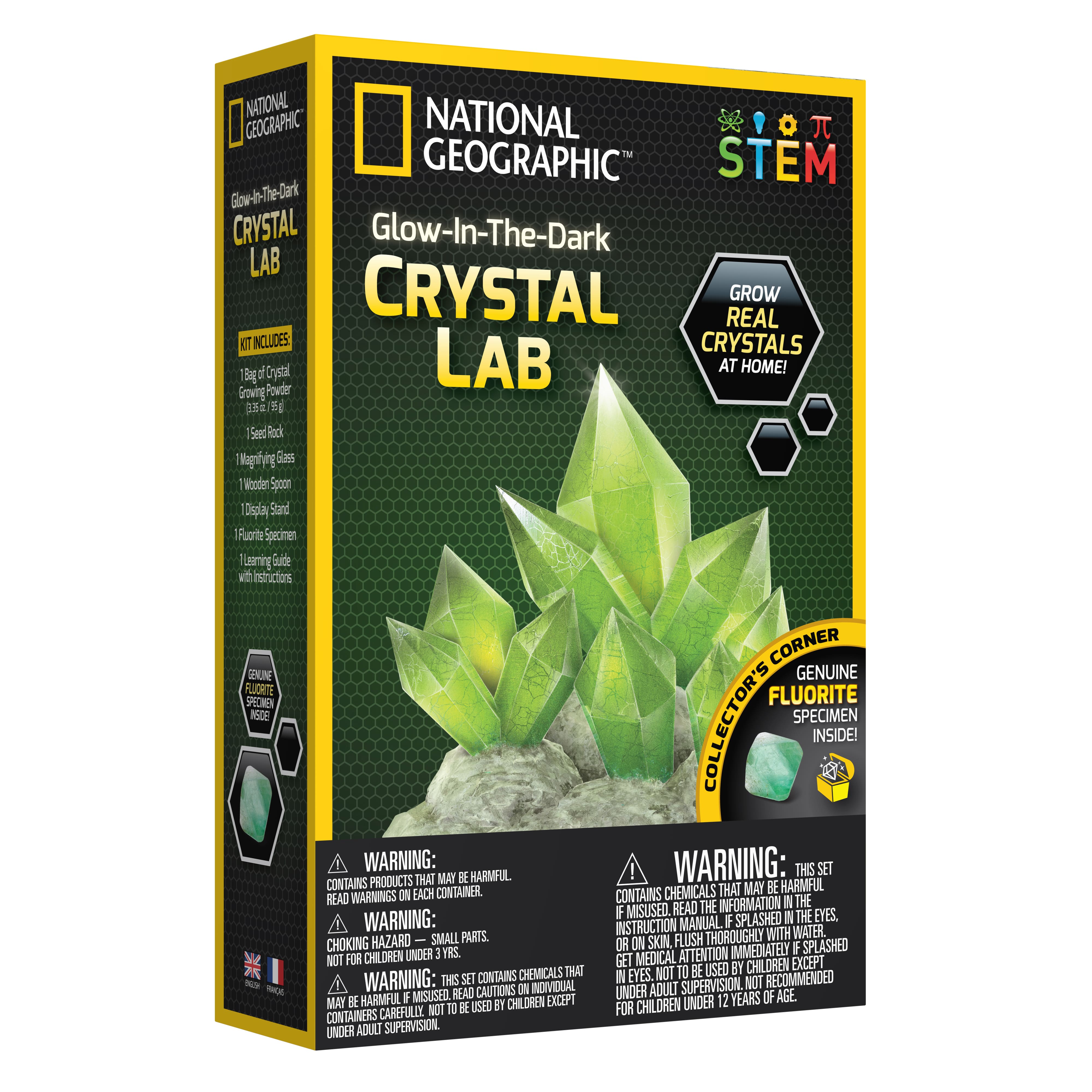 National Geographic™ Glow-In-The-Dark Crystal Lab 