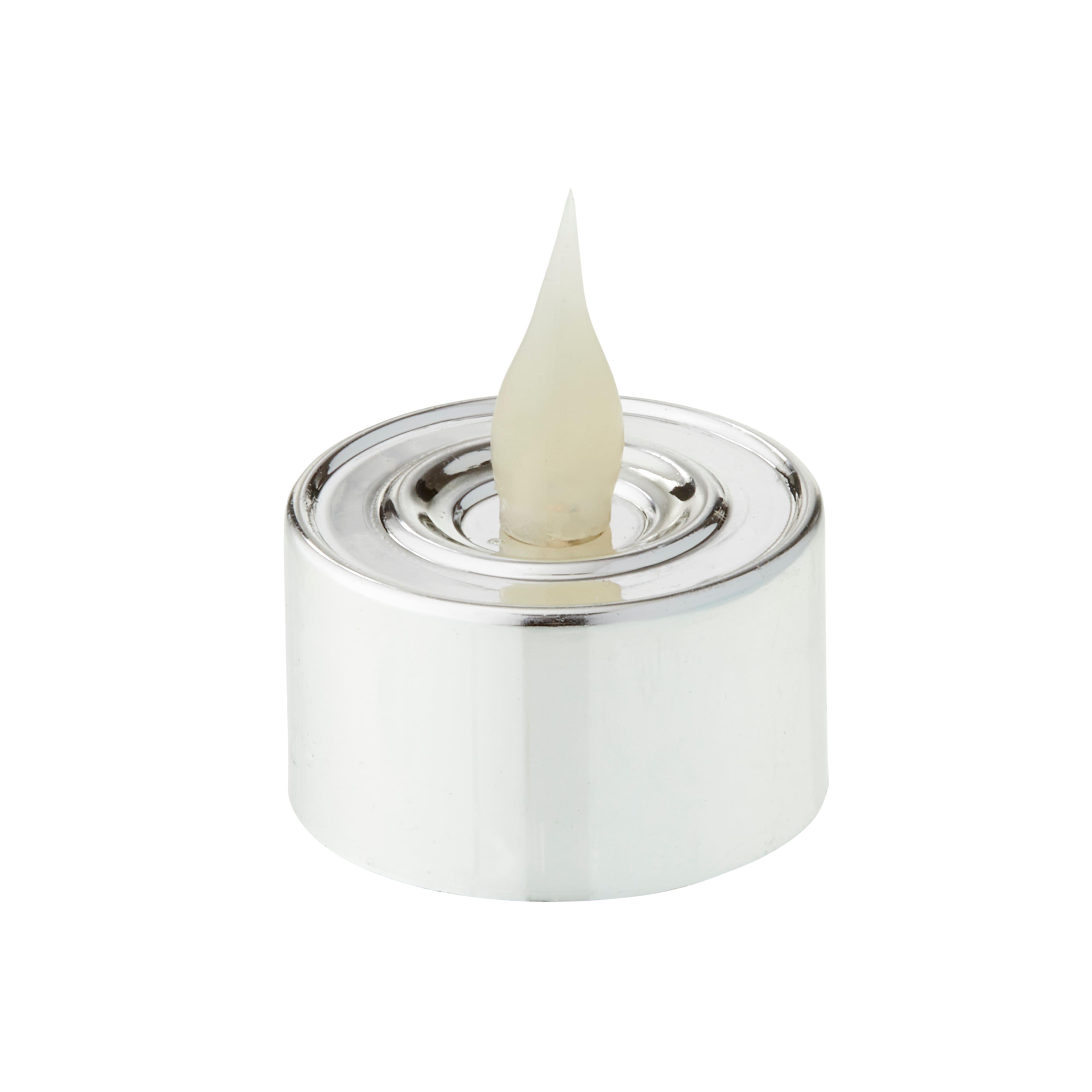 Silver LED Silver Tealight Candles, 24ct. by Ashland®