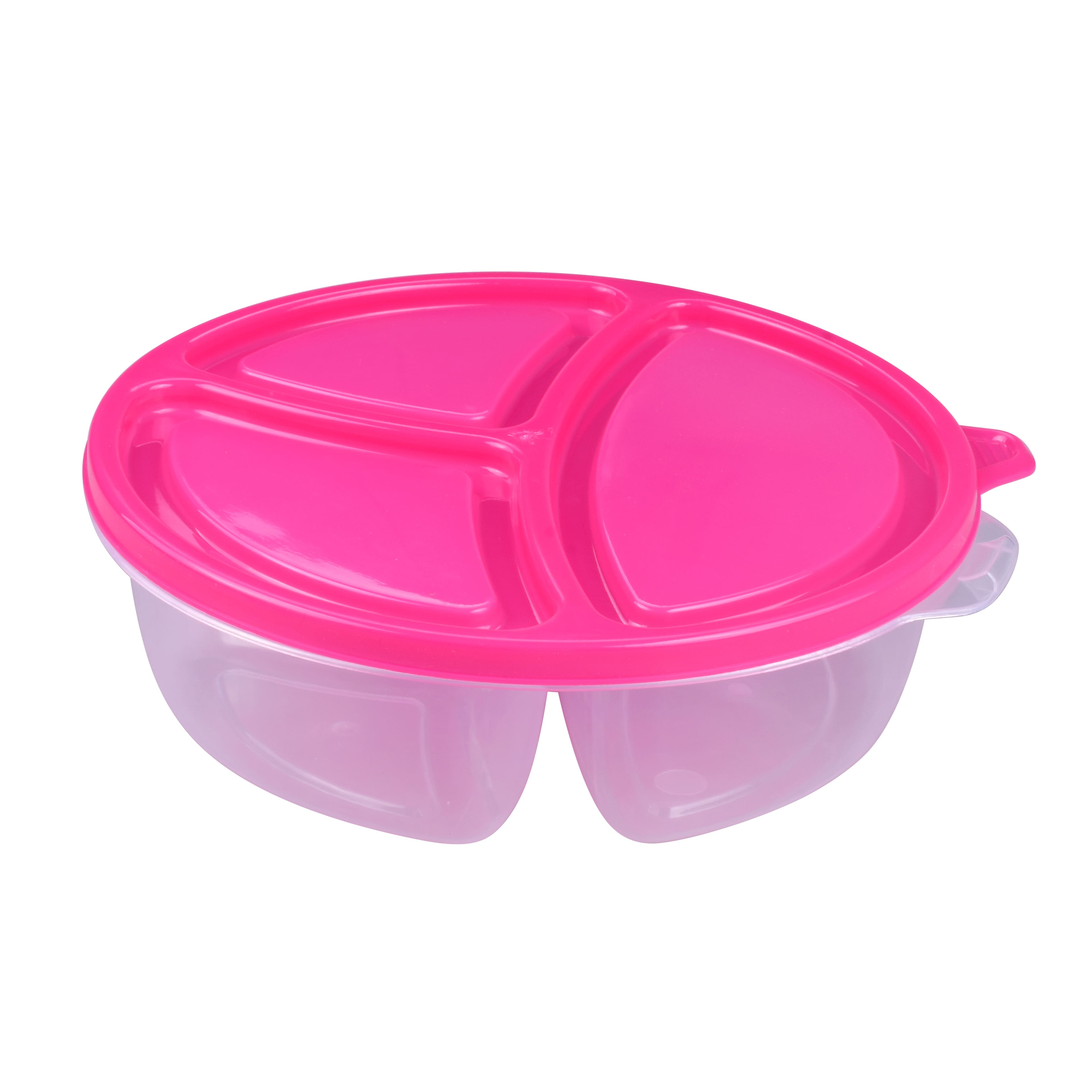 9&#x22; Green &#x26; Pink Storage Container Set by Makery&#x2122;