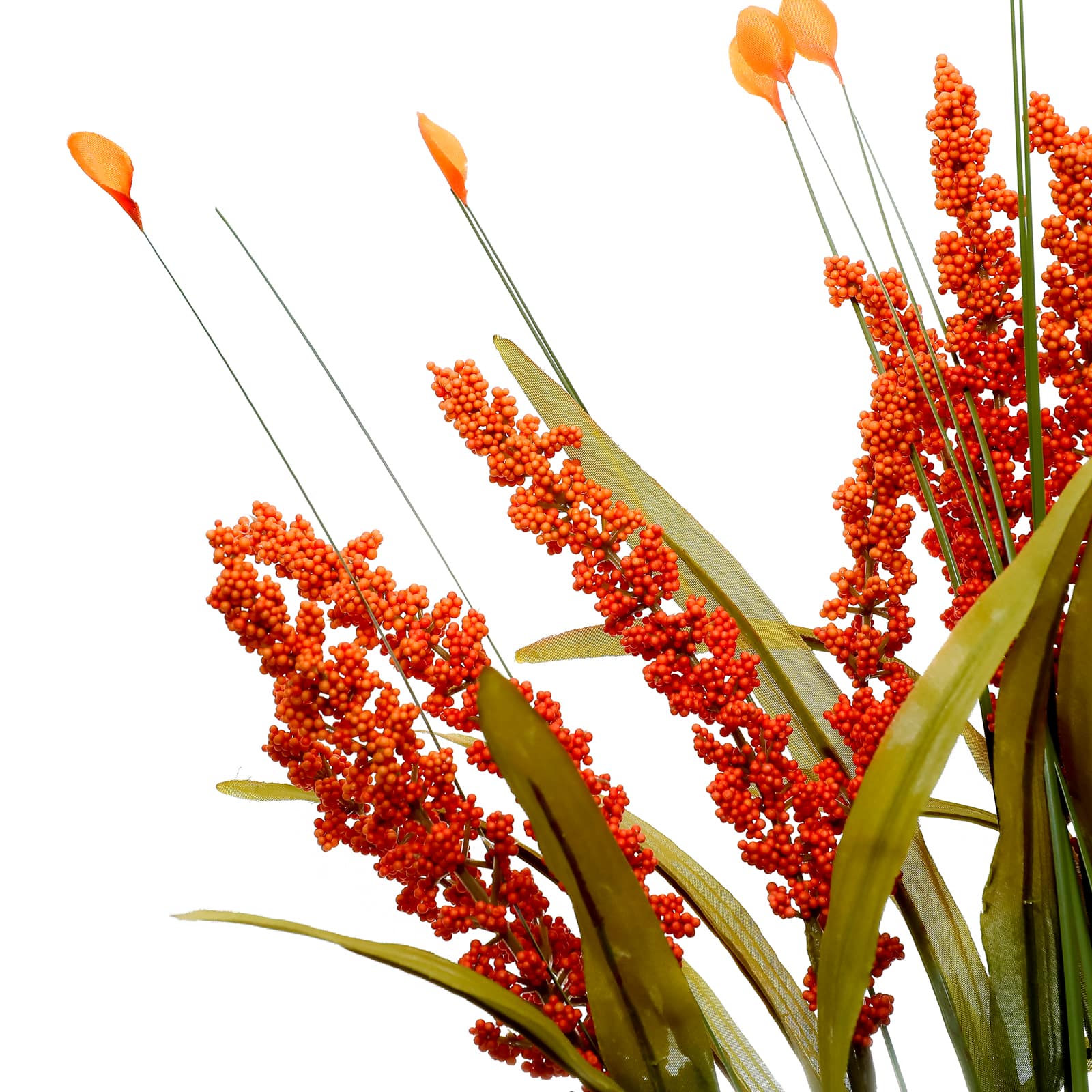 20.5" Dark Orange Berry Mix Deluxe Bush by Ashland®