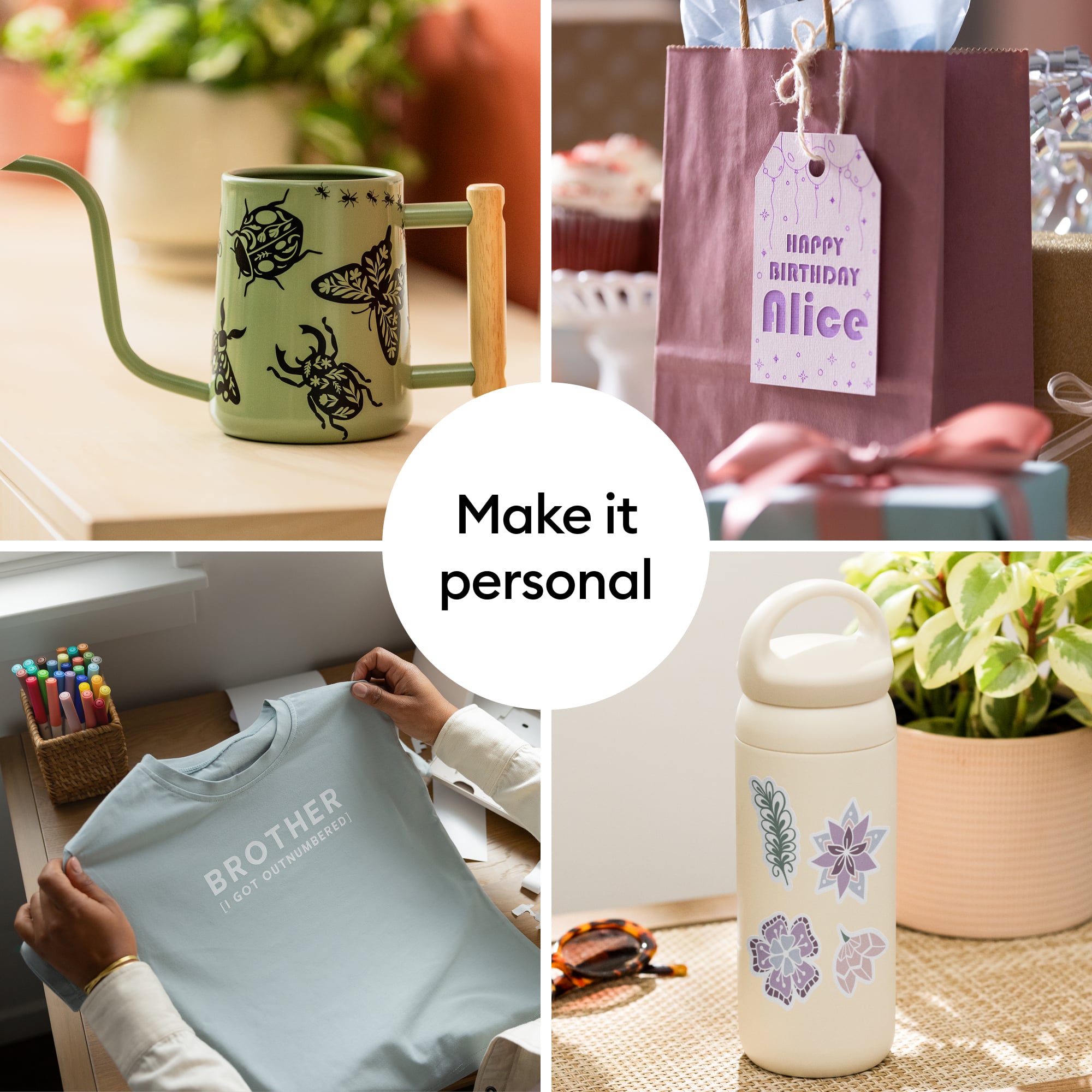 Machine de d&#xE9;coupe Explore 4 de Cricut couleur coquillage avec contenu num&#xE9;rique