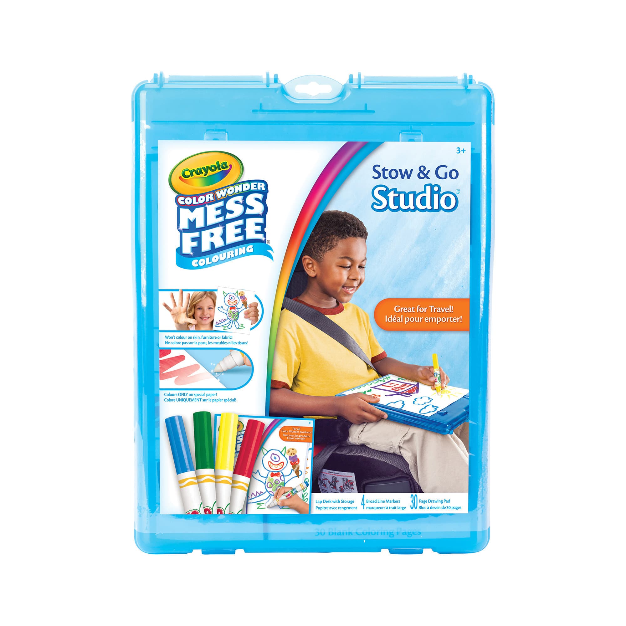 Crayola® Color Wonder Mess Free™ Coloring Stow & Go Studio™ Lap Desk