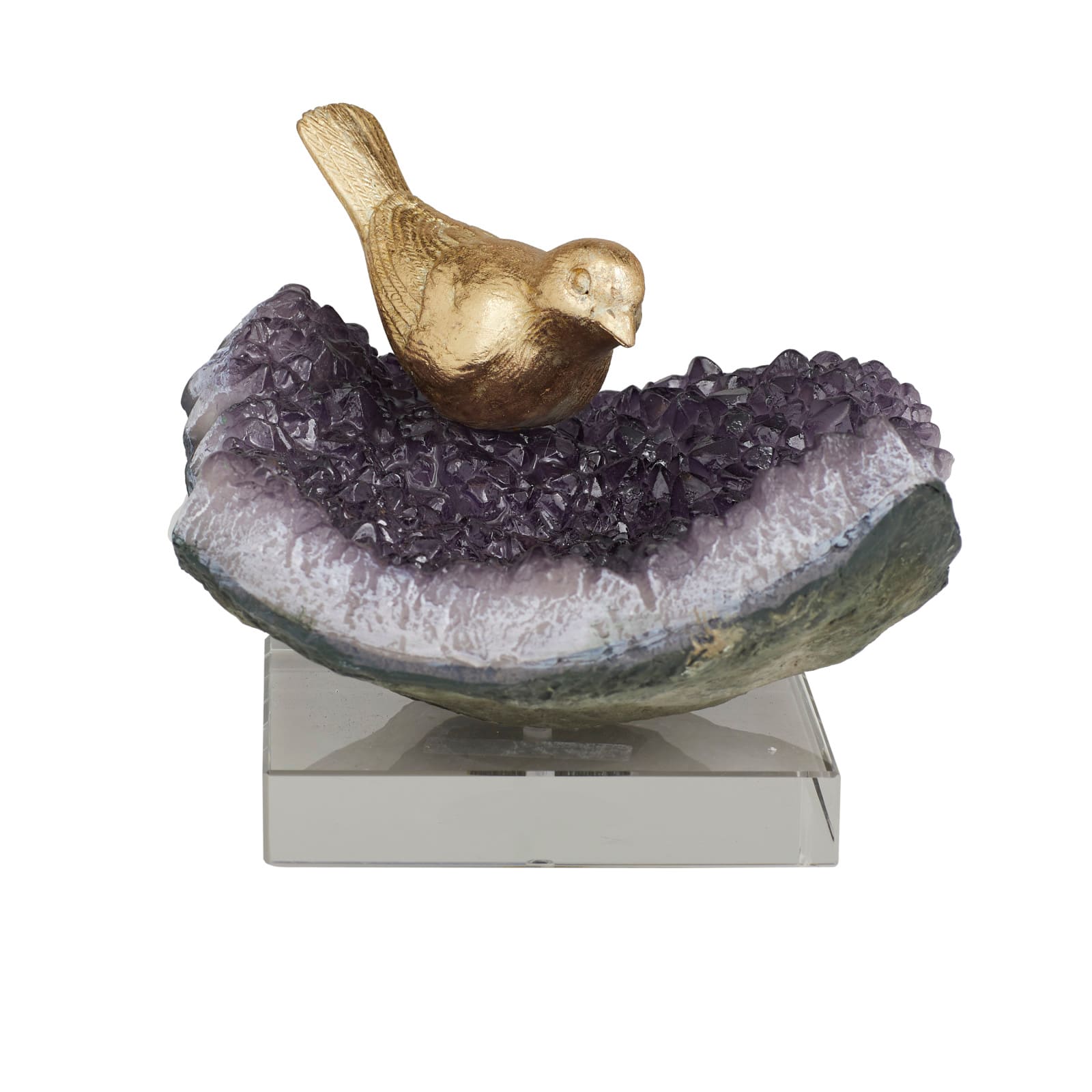 Multi Polystone Coastal Sculpture, 5 x 7 x 7 By Ivory And Iris