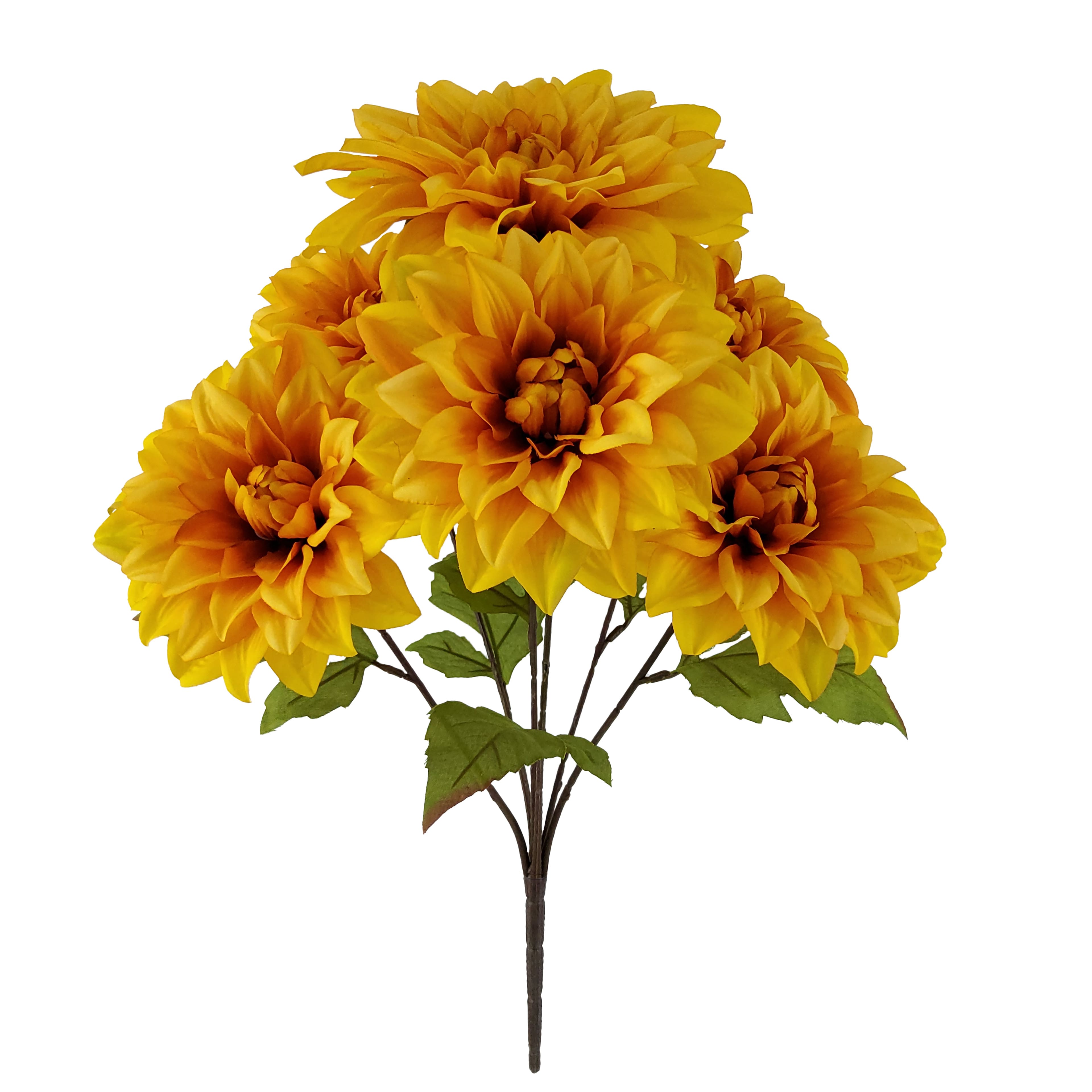 19.5&#x22; Yellow Dahlia Bush by Ashland&#xAE;