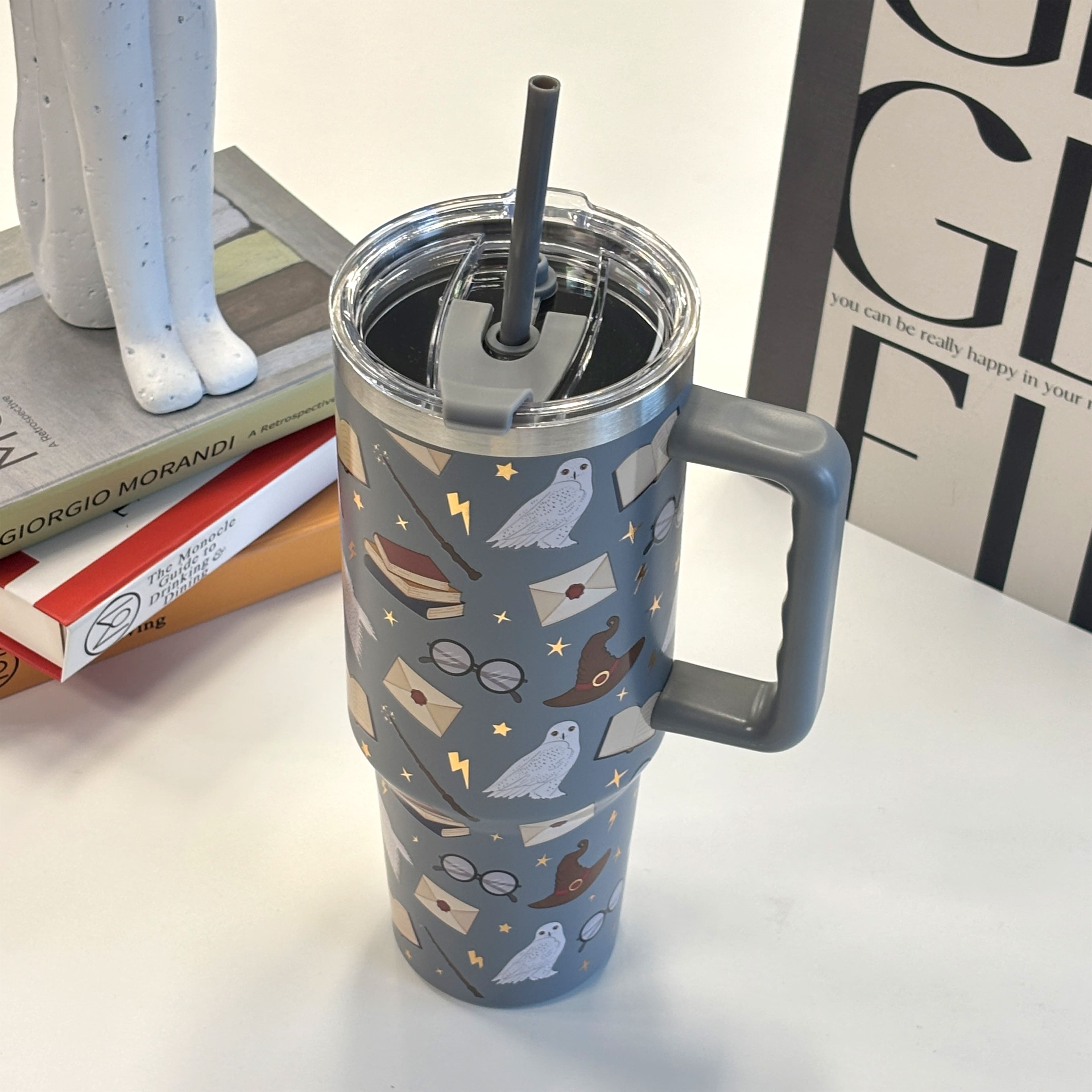 40oz. Gray Wizard Stainless Steel Insulated Tumbler by Ashland®