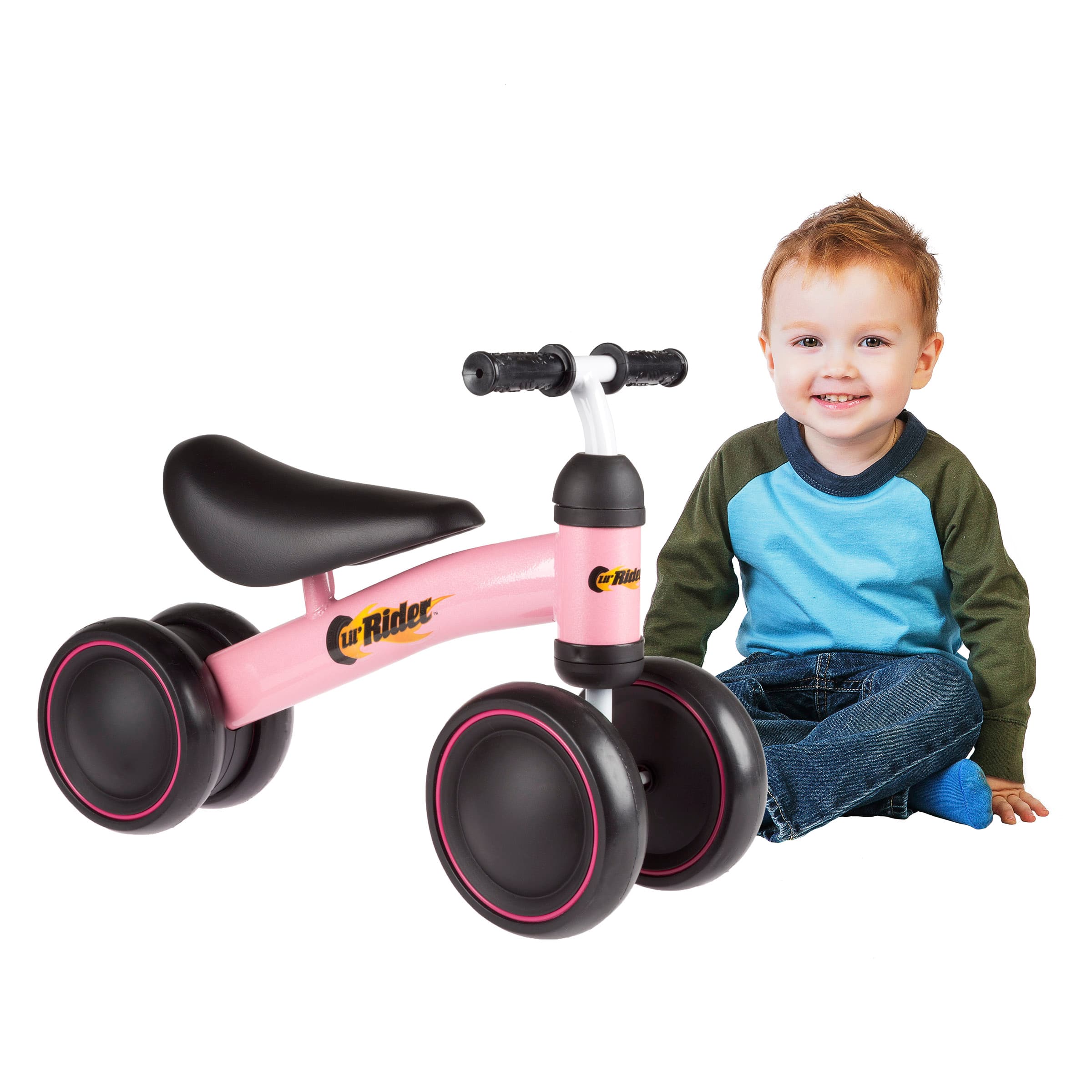 Toy Time Pink Ride-On Mini Tricycle