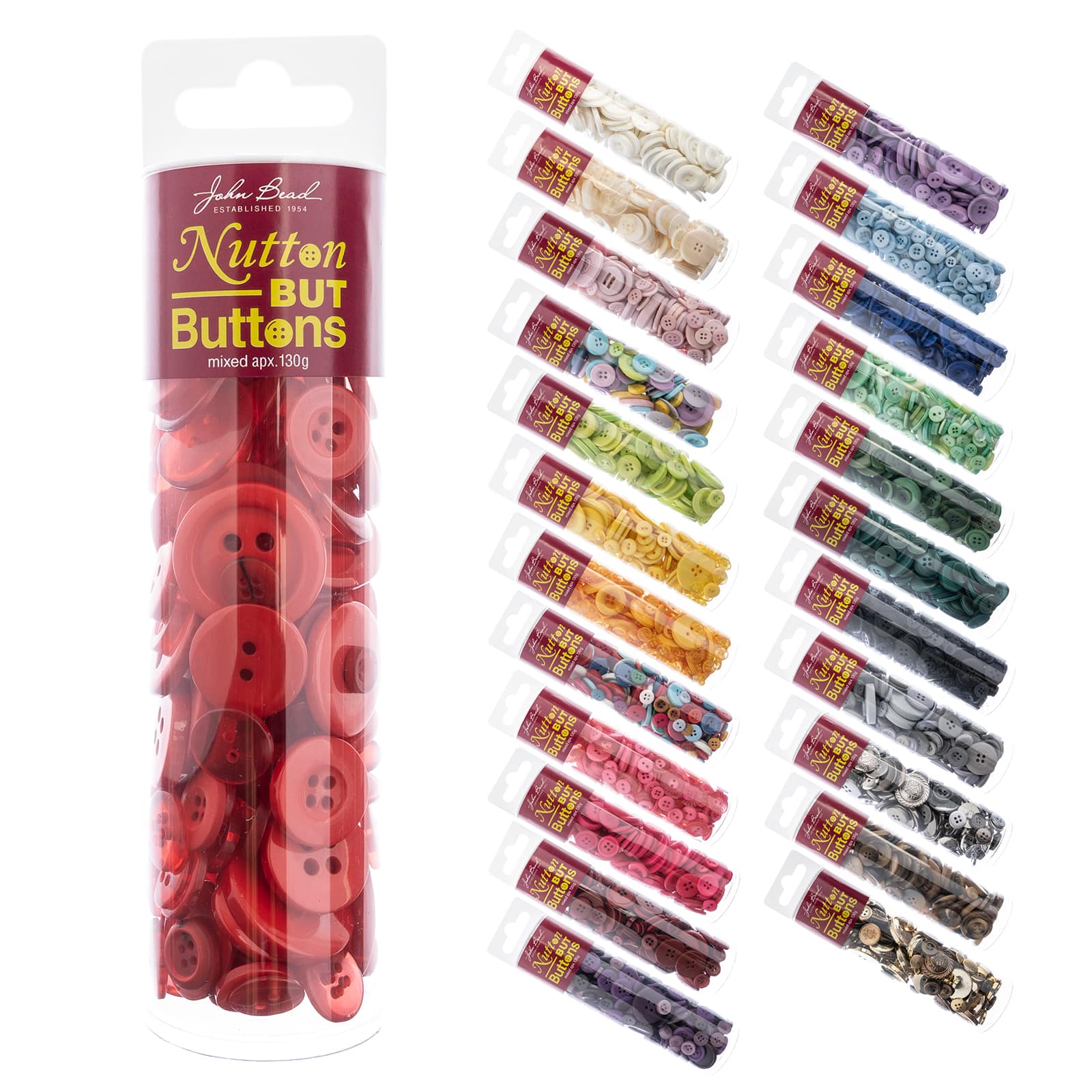 John Bead Nutton but Buttons Mixed Collection