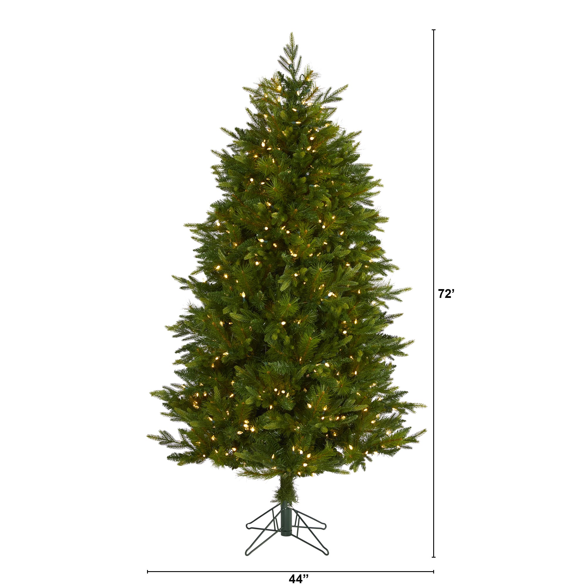6ft Pre Lit Hartford Fir Artificial Christmas Tree Warm Led Lights Michaels