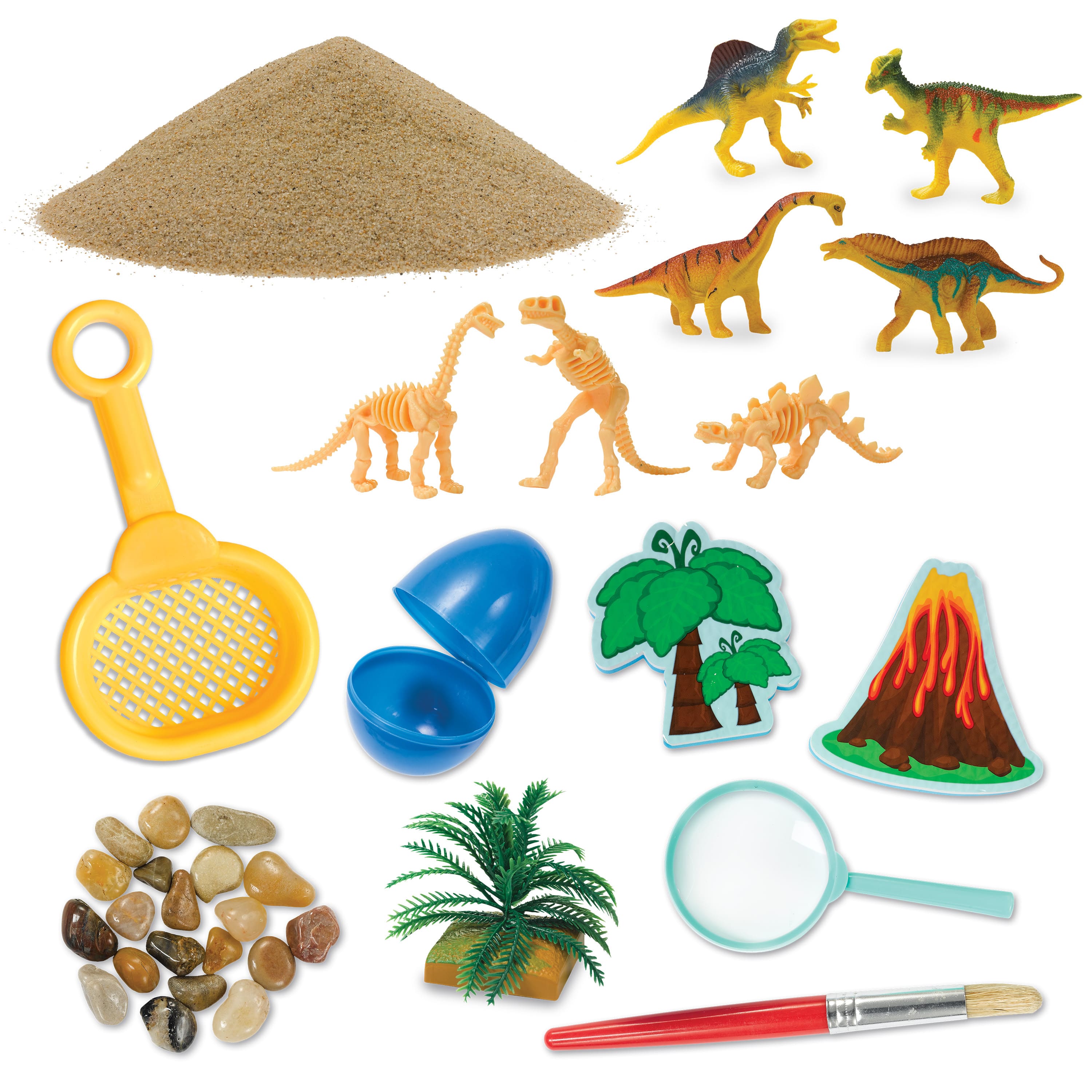 8 Pack: Creativity for Kids&#xAE; Dinosaur Dig Sensory Bin