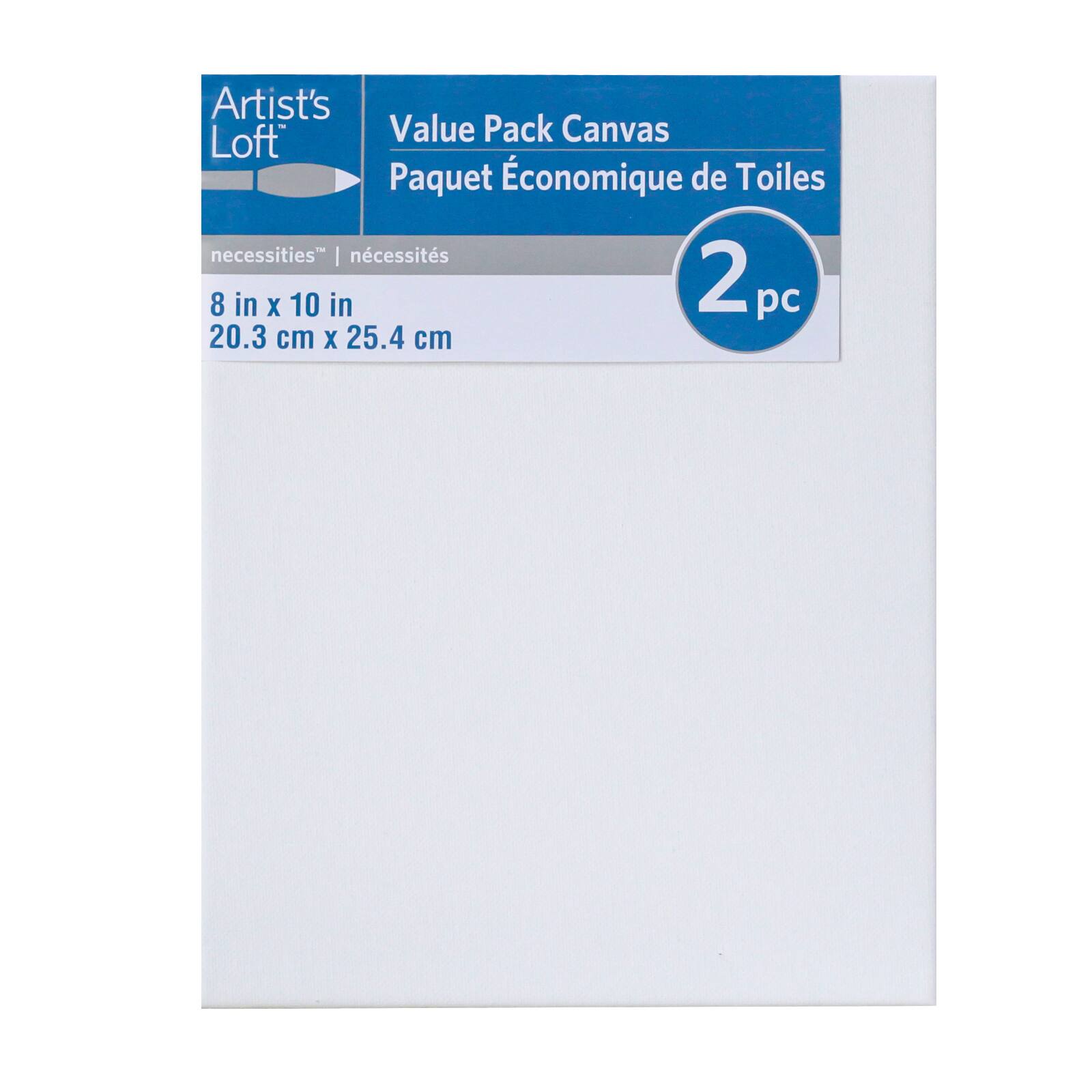 2 Pack Value Pack Canvas by Artist's Loft® Necessities™