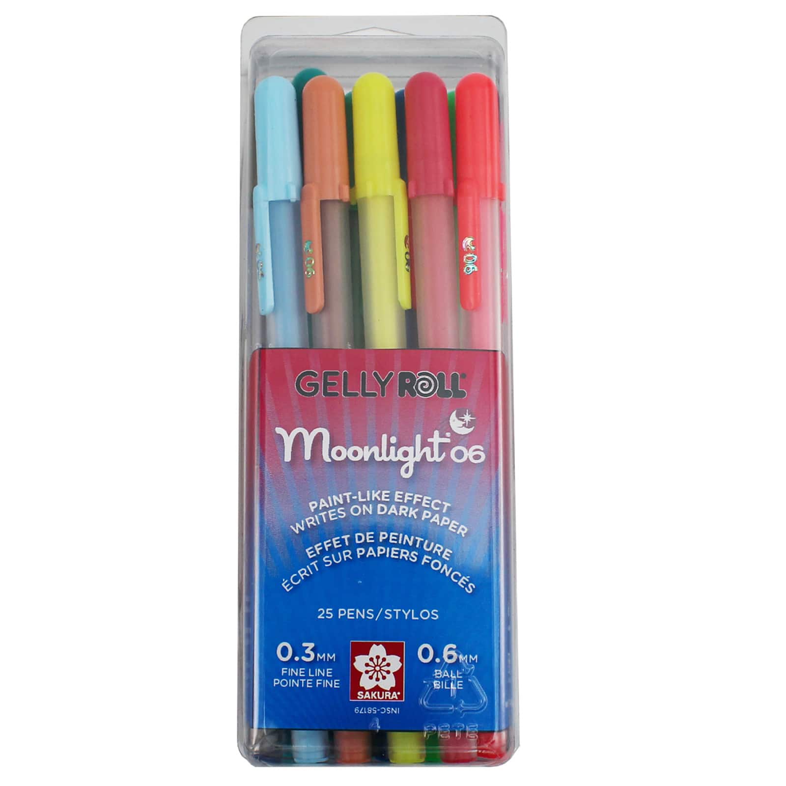 Gelly Roll&#xAE; Moonlight&#xAE; 06 Fine Point Gel Pen 25 Color Set