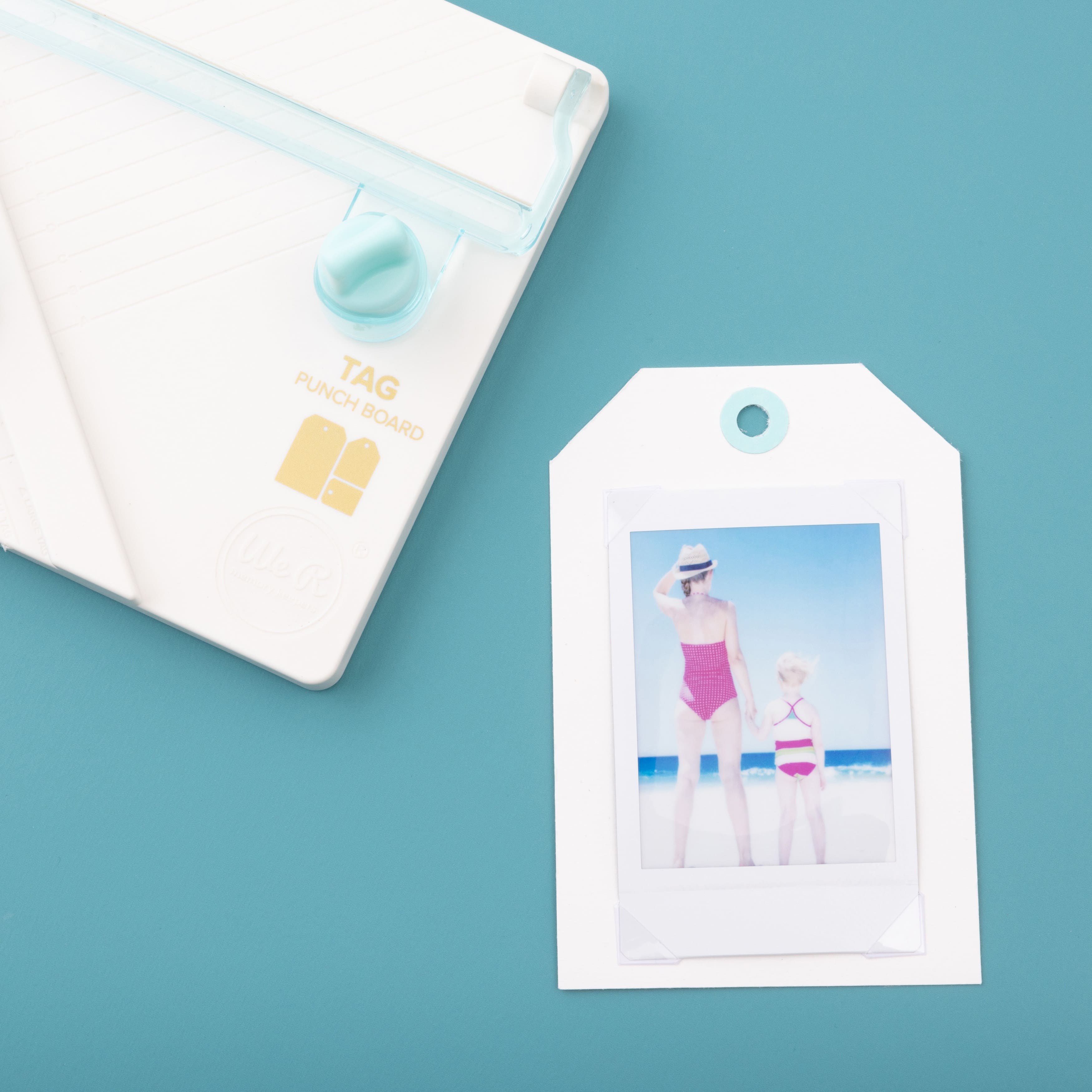 We R Memory Keepers Tag Punch Board