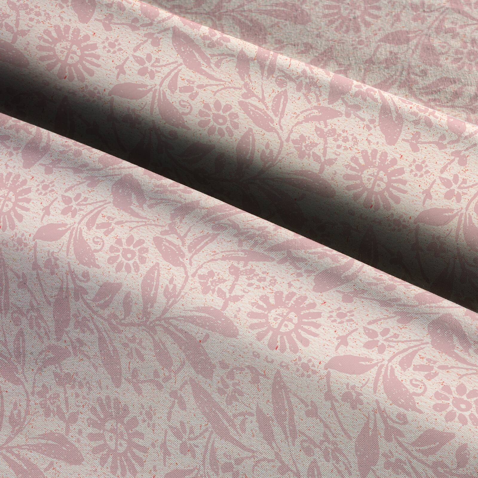 Suzanne Nicoll Peony Tonal Leaves Cotton Fabric
