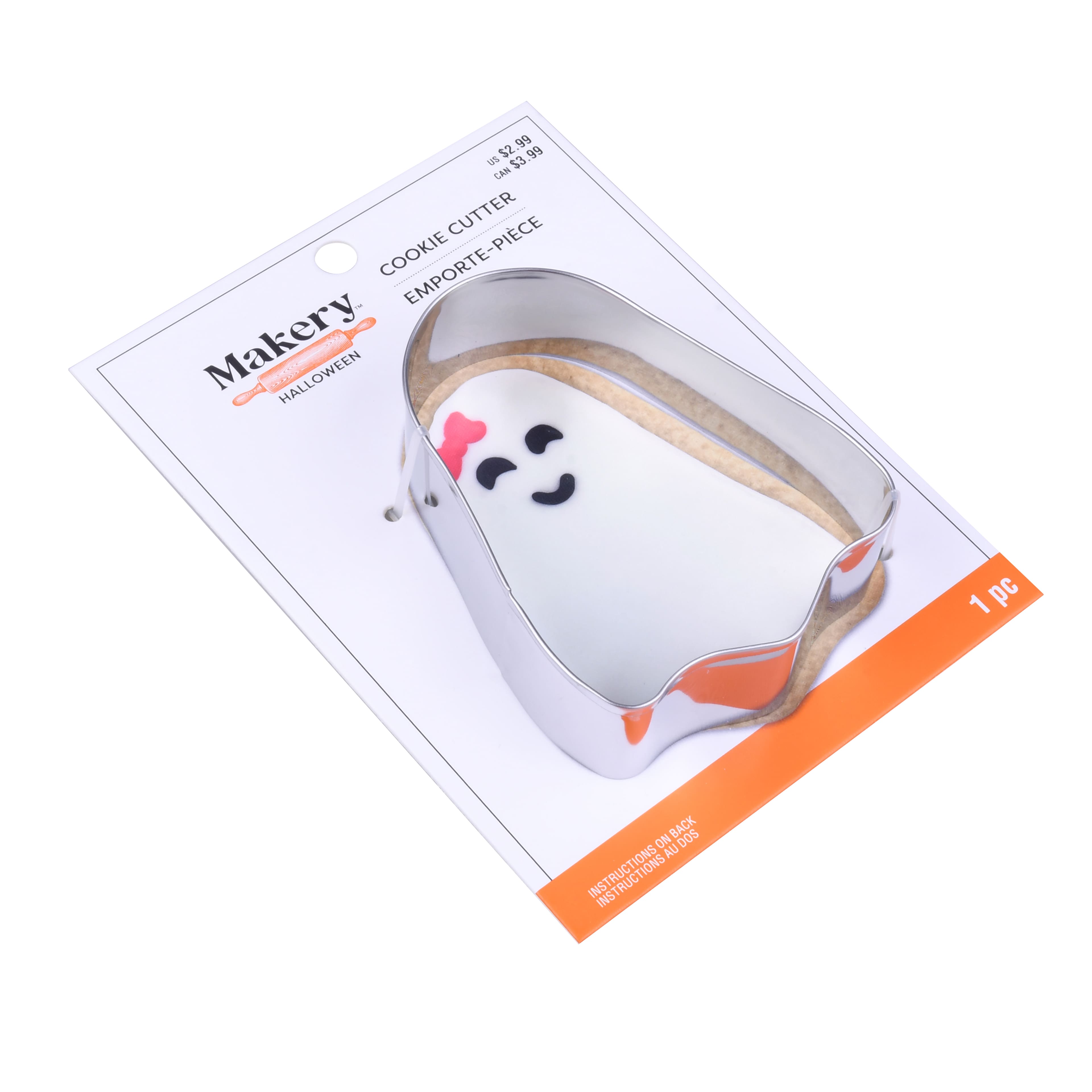 3.75&#x22; Ghost Cookie Cutter by Makery&#x2122;