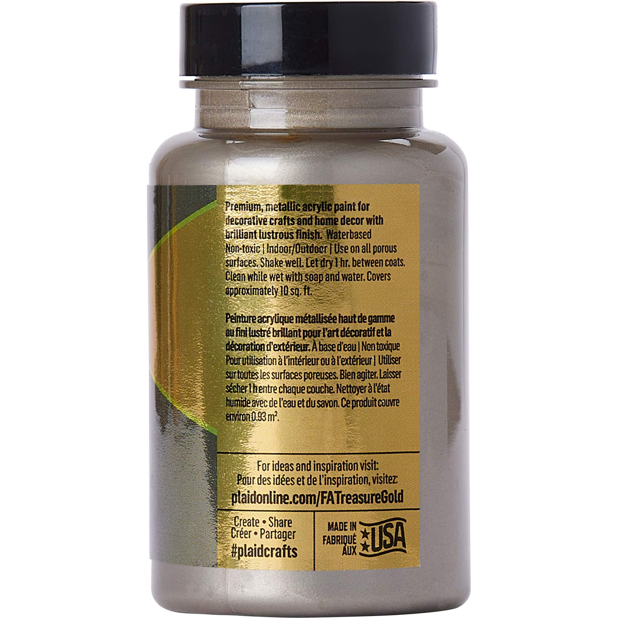 6 Pack: FolkArt® Treasure Gold™ Metallic Paint