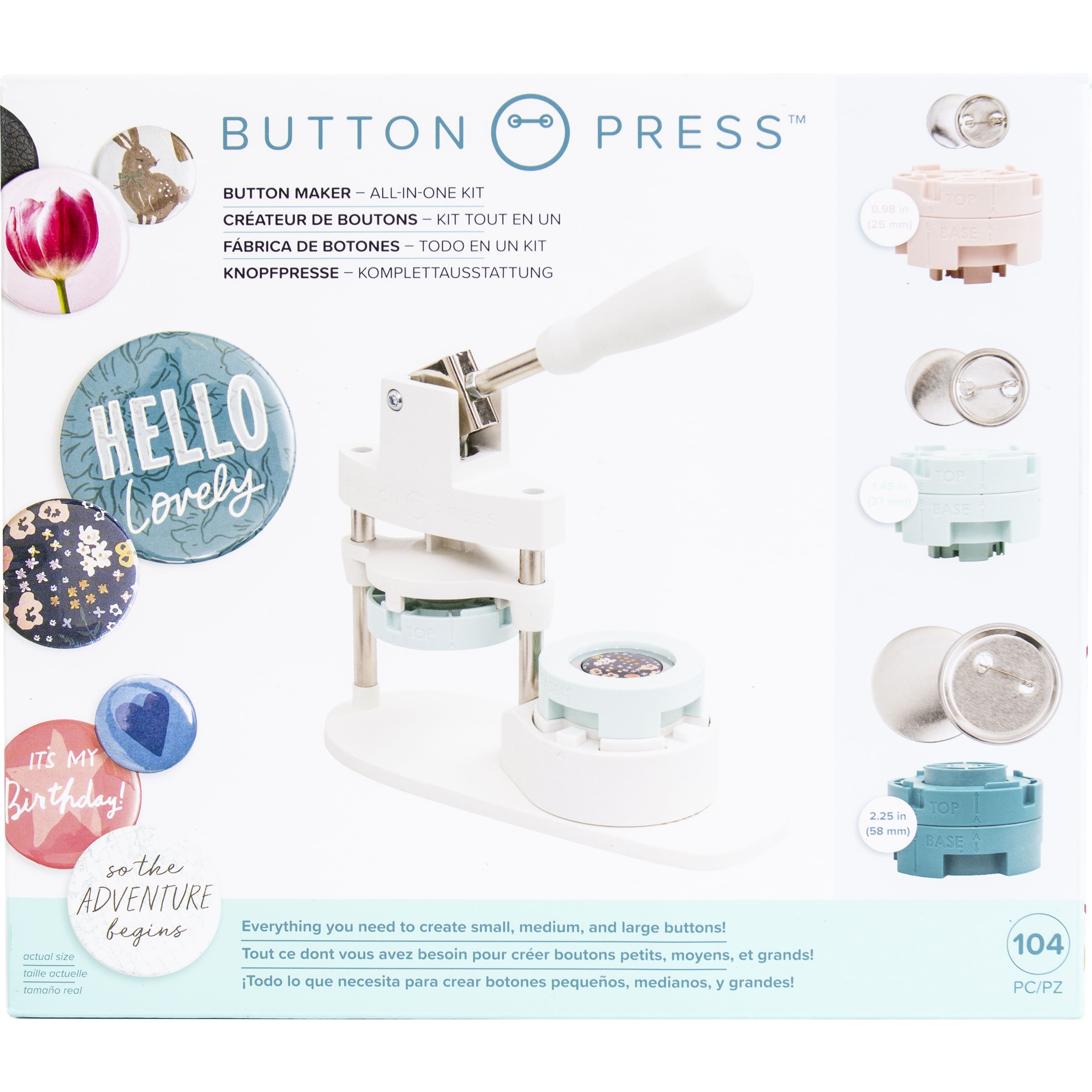 We R Memory Keepers&#xAE; Button Press&#x2122; All-In-One Kit
