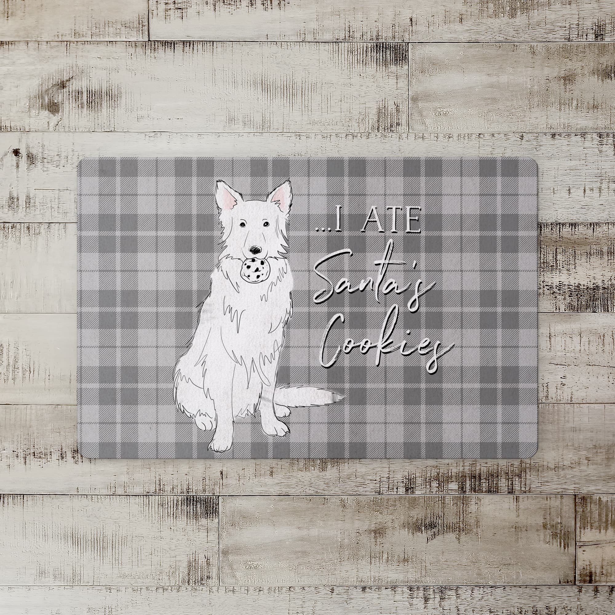 I Ate Santa&#x27;s Cookies 27x18 Floor Mat