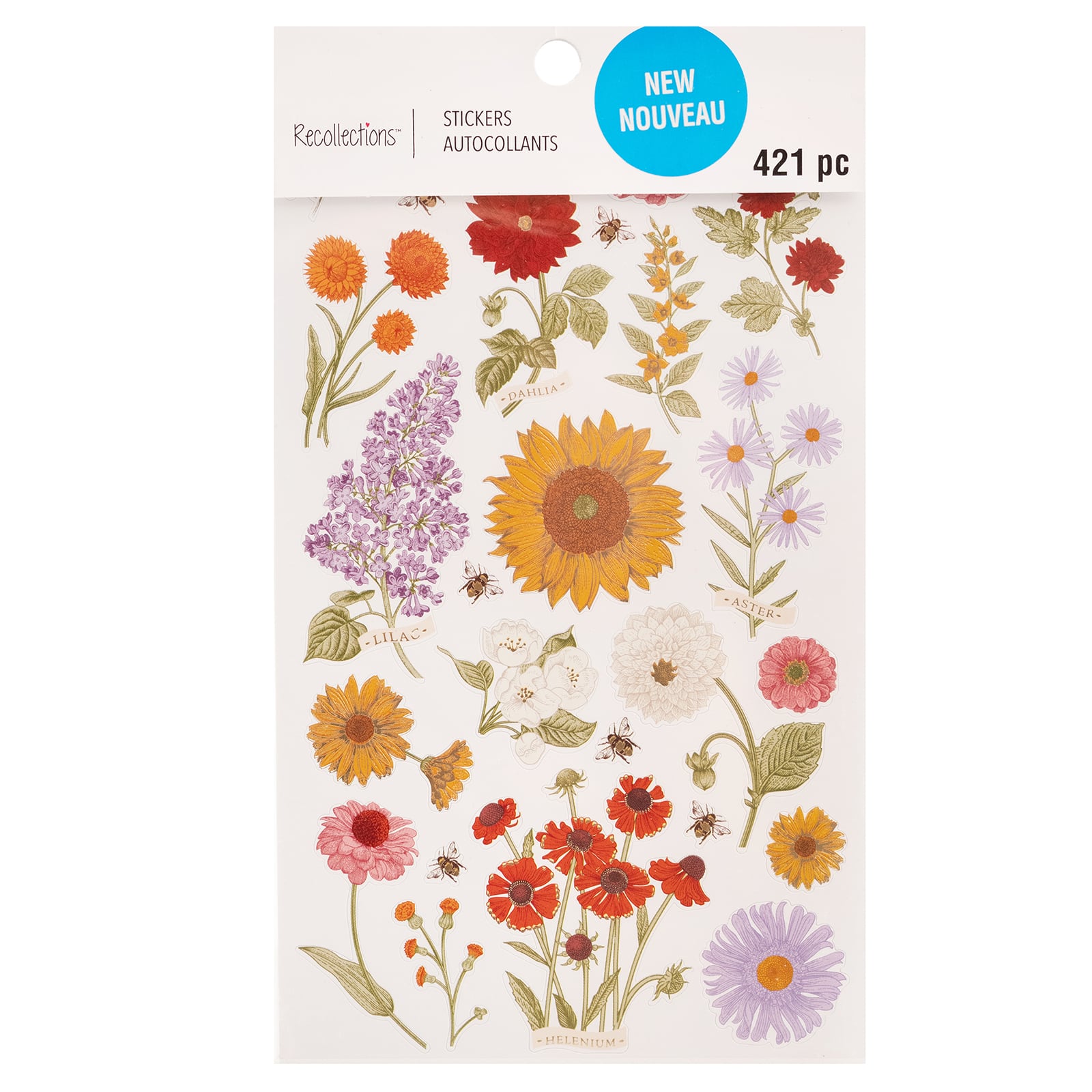 12 Pack: Wildflower Stickers by Recollections™