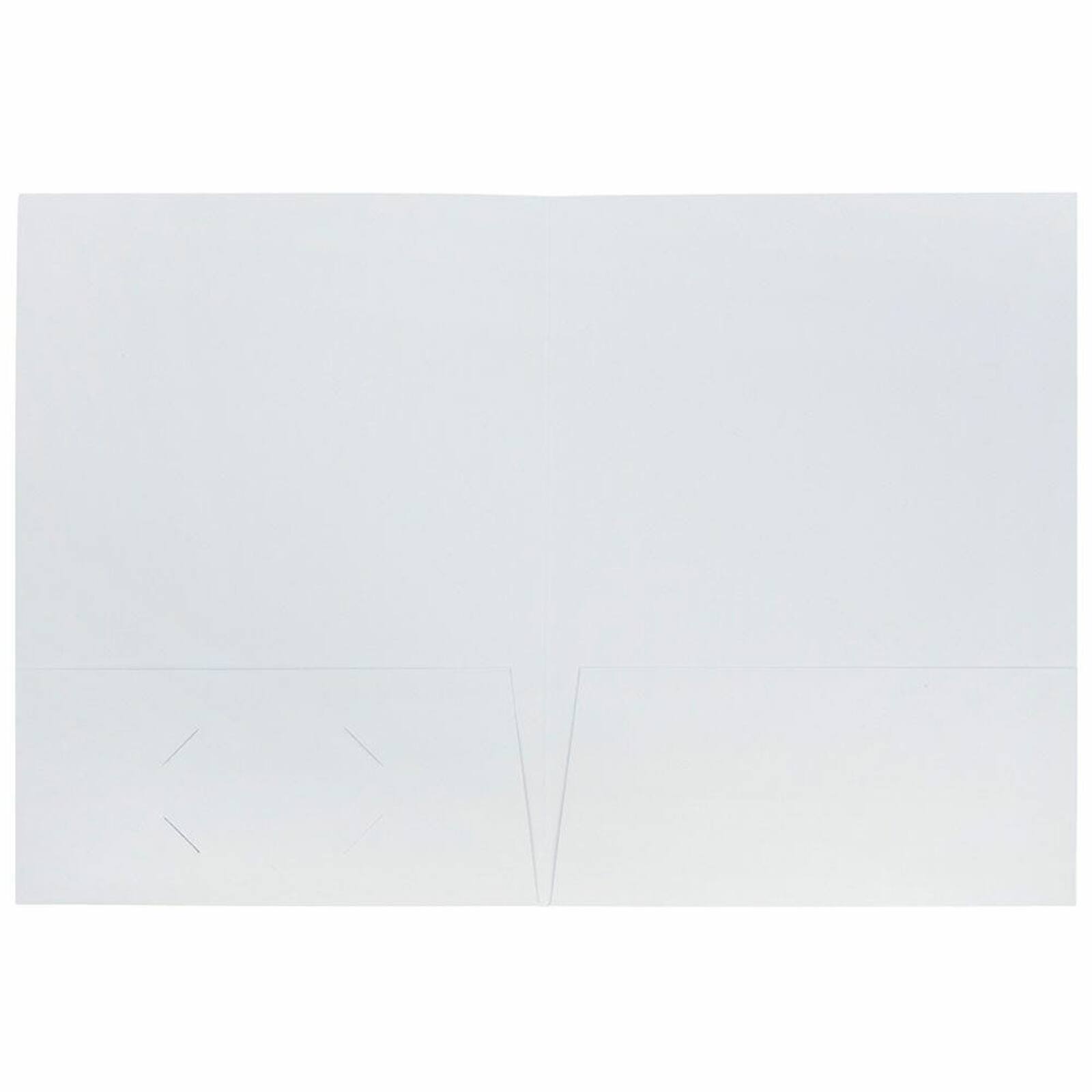JAM Paper 9.5&#x22; x 11.5&#x22; 2-Pocket Linen Folders, 6ct.