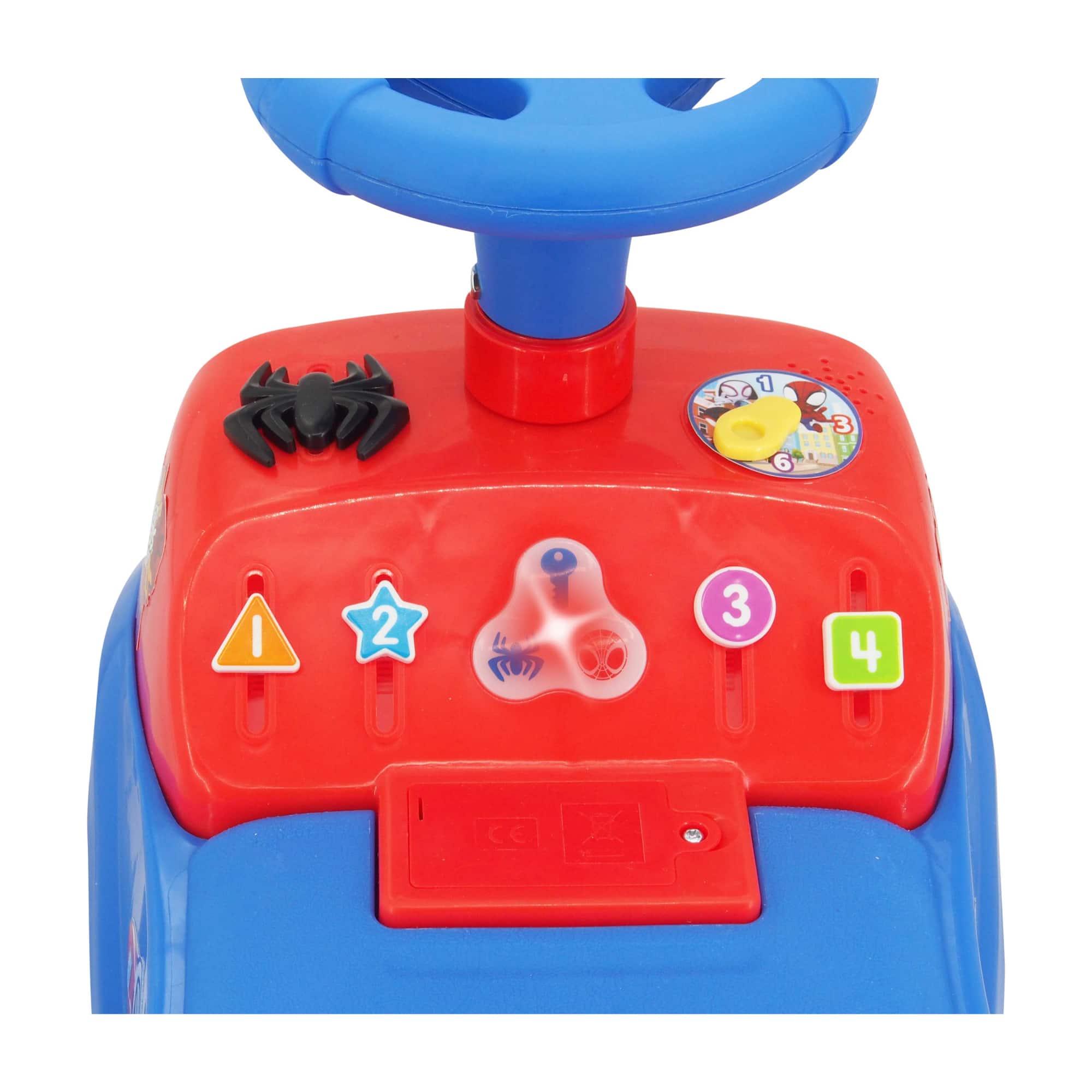Kiddieland Marvel&#xAE; Spidey Team Activity Ride-On