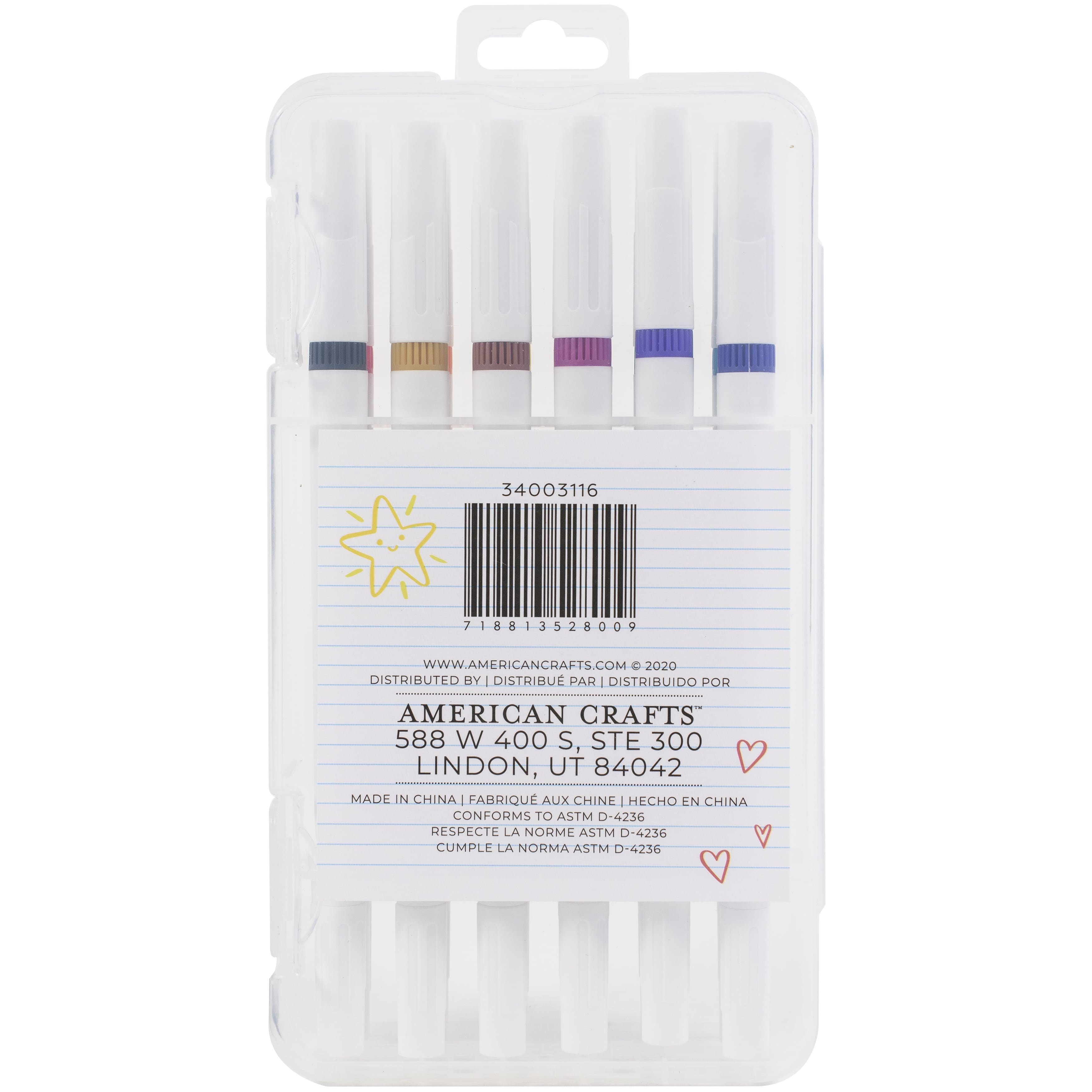 Dual-Tip Doodlers 12 Color Fine & Chisel Tip Marker Set