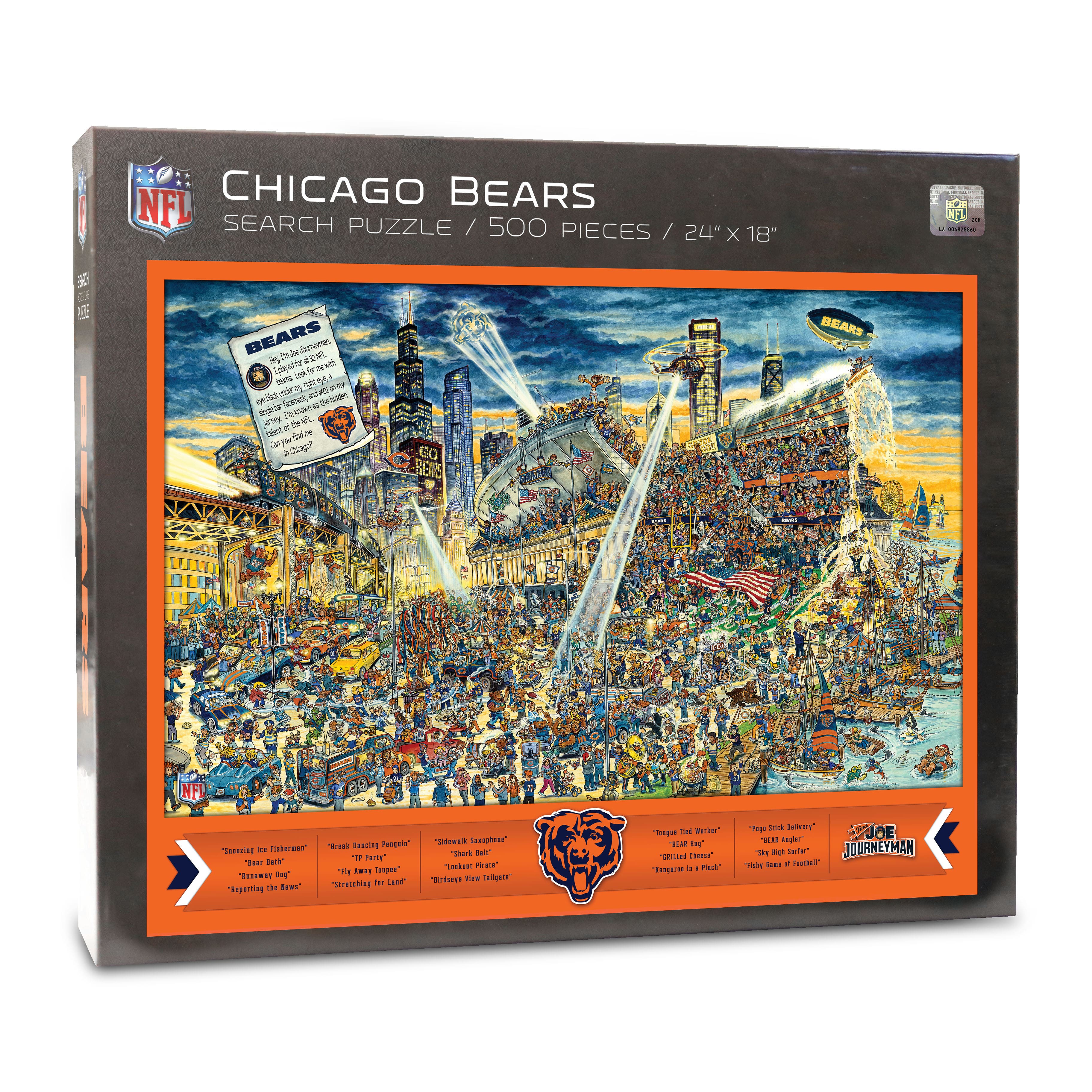 Joe Journeyman NFL 500 Piece Jigsaw Puzzle