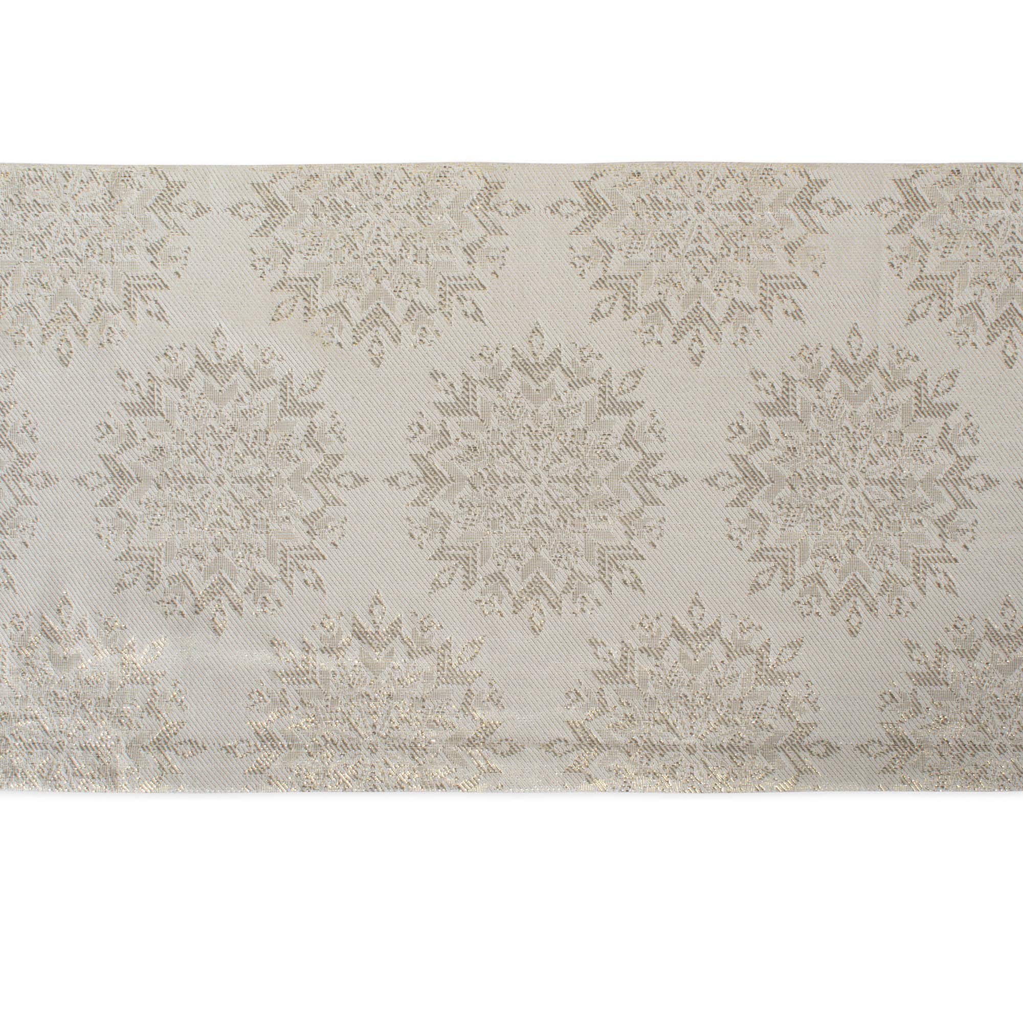 DII® 72'' Winter Sparkle Jacquard Table Runner
