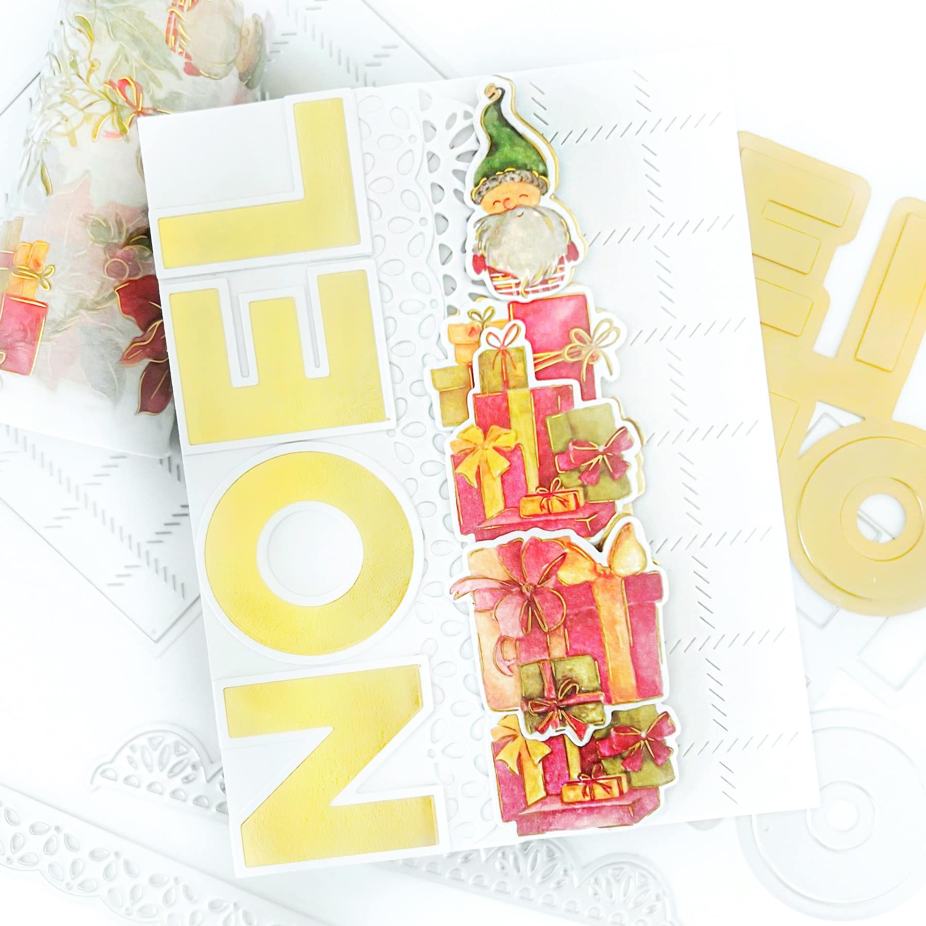 Pinkfresh Studio Noel Hot Foil Plate