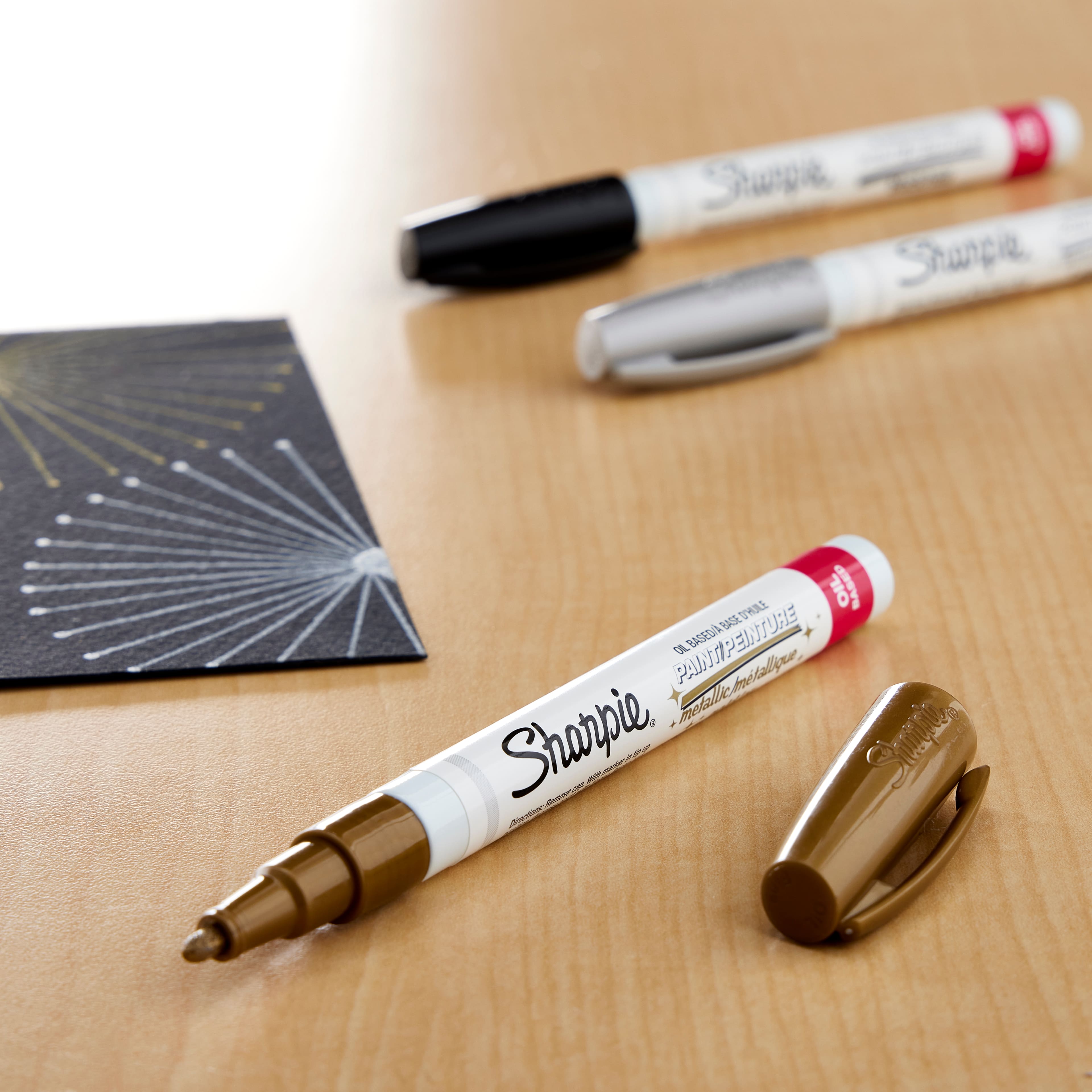 Sharpie 37002 Permanent Marker Ultra Fine Point Oil Waterproof Ink