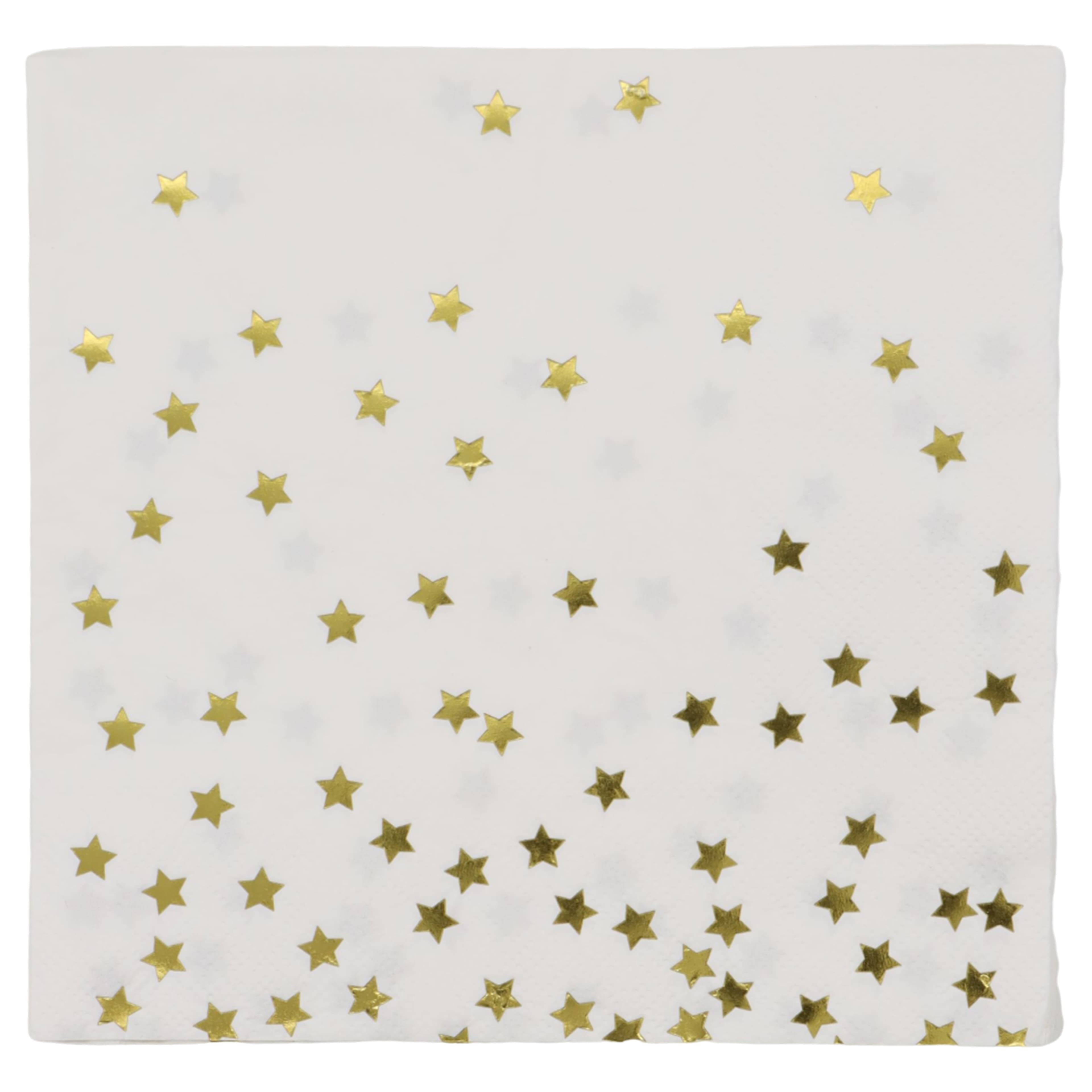 Gold Star Lunch Napkins, 20ct. by Celebrate It™