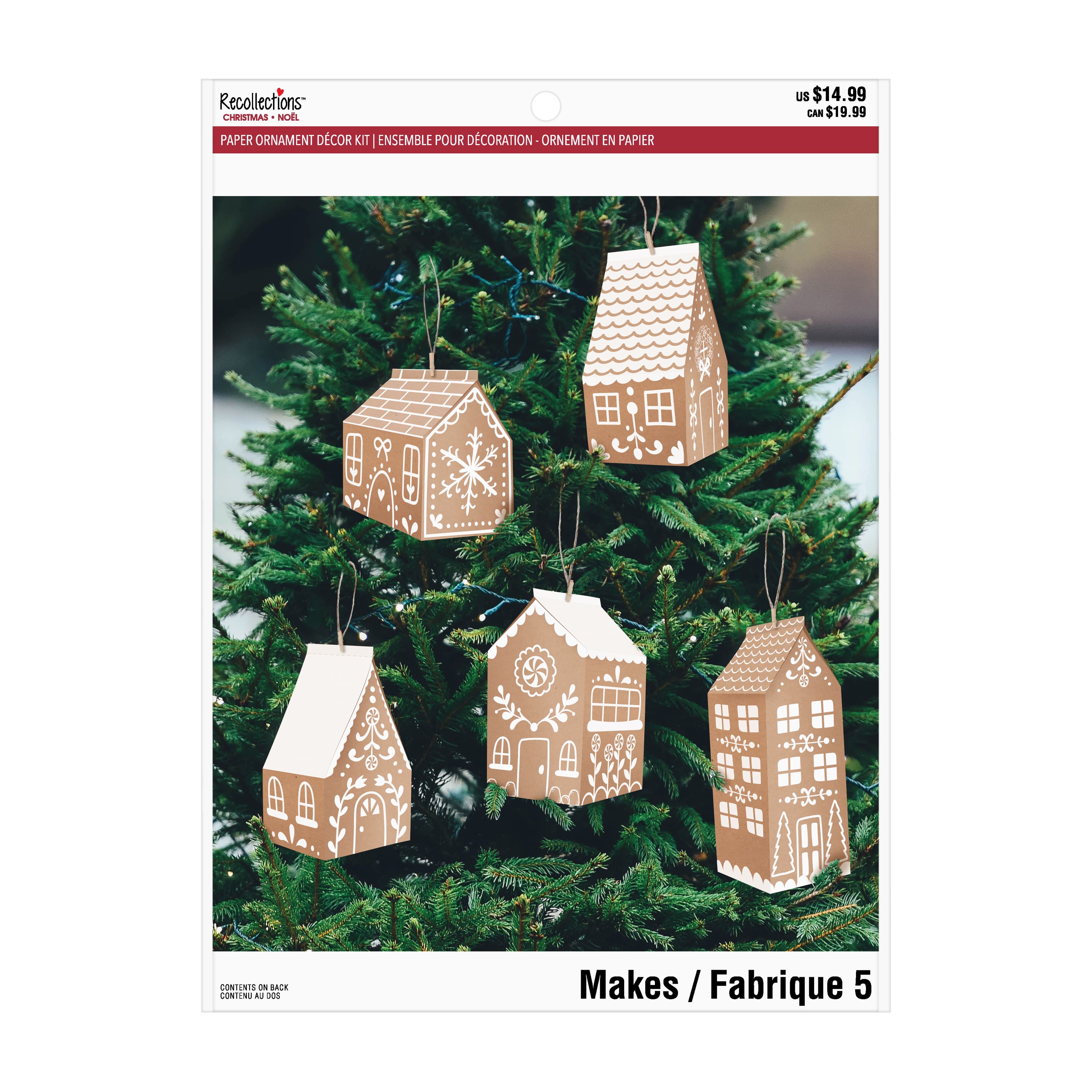 Paper Kraft Village Décor Kit by Recollections™ Christmas Michaels