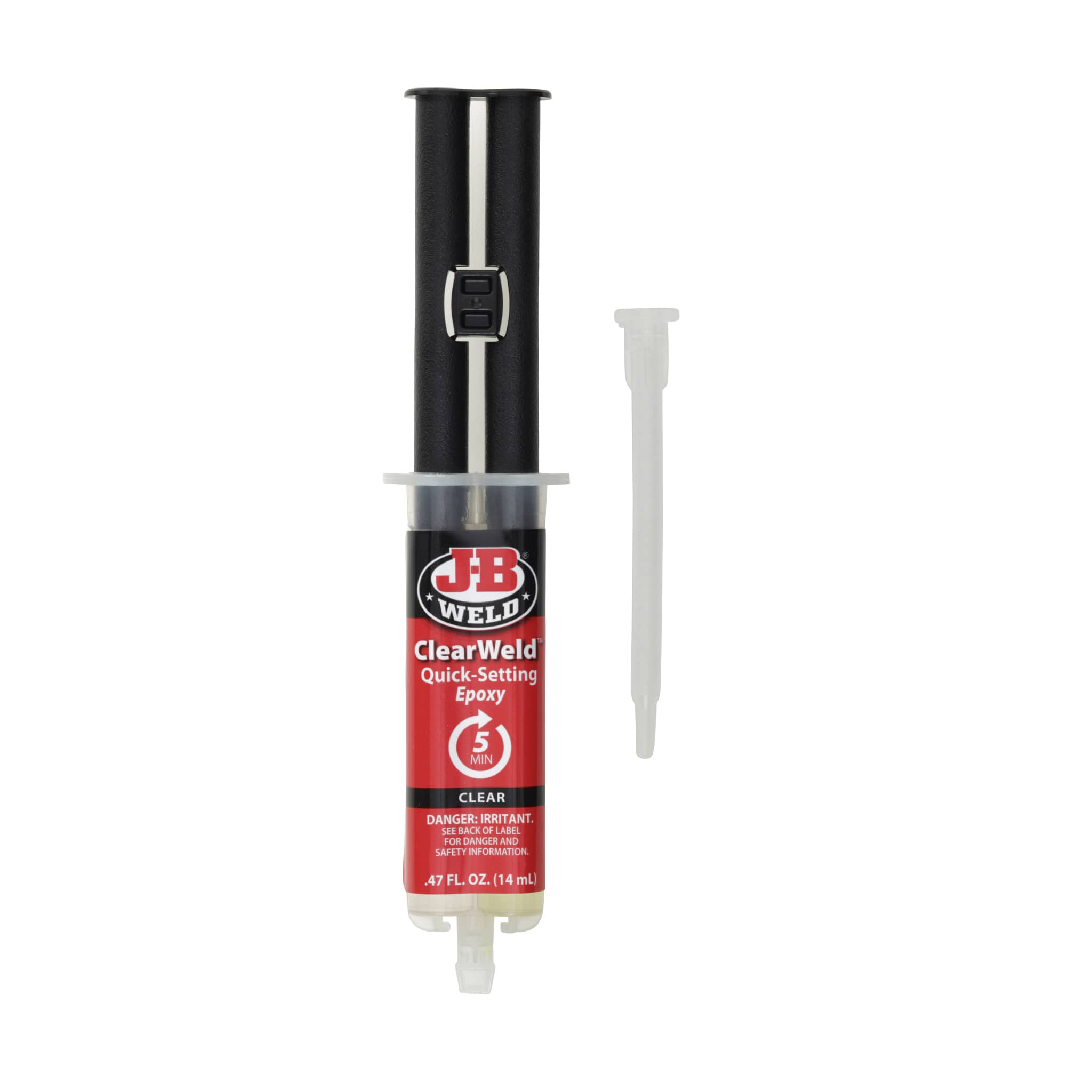 12 Pack: J-B Weld® Clear-Weld™ Quick Setting Epoxy Syringe