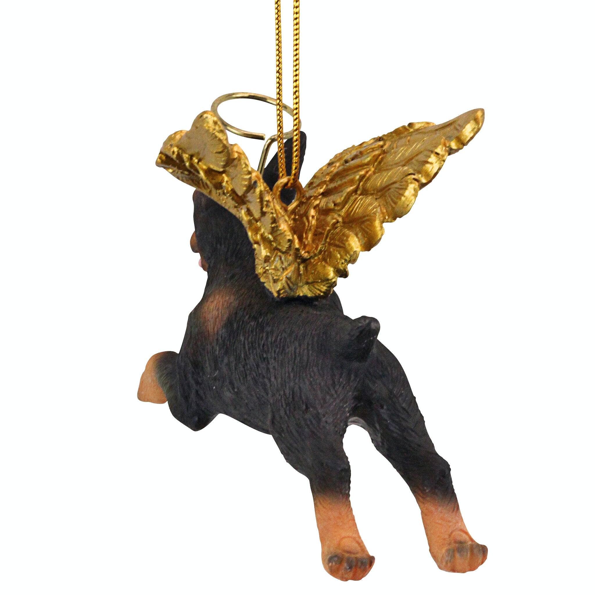 Design Toscano Honor the Pooch Doberman Angel Ornament