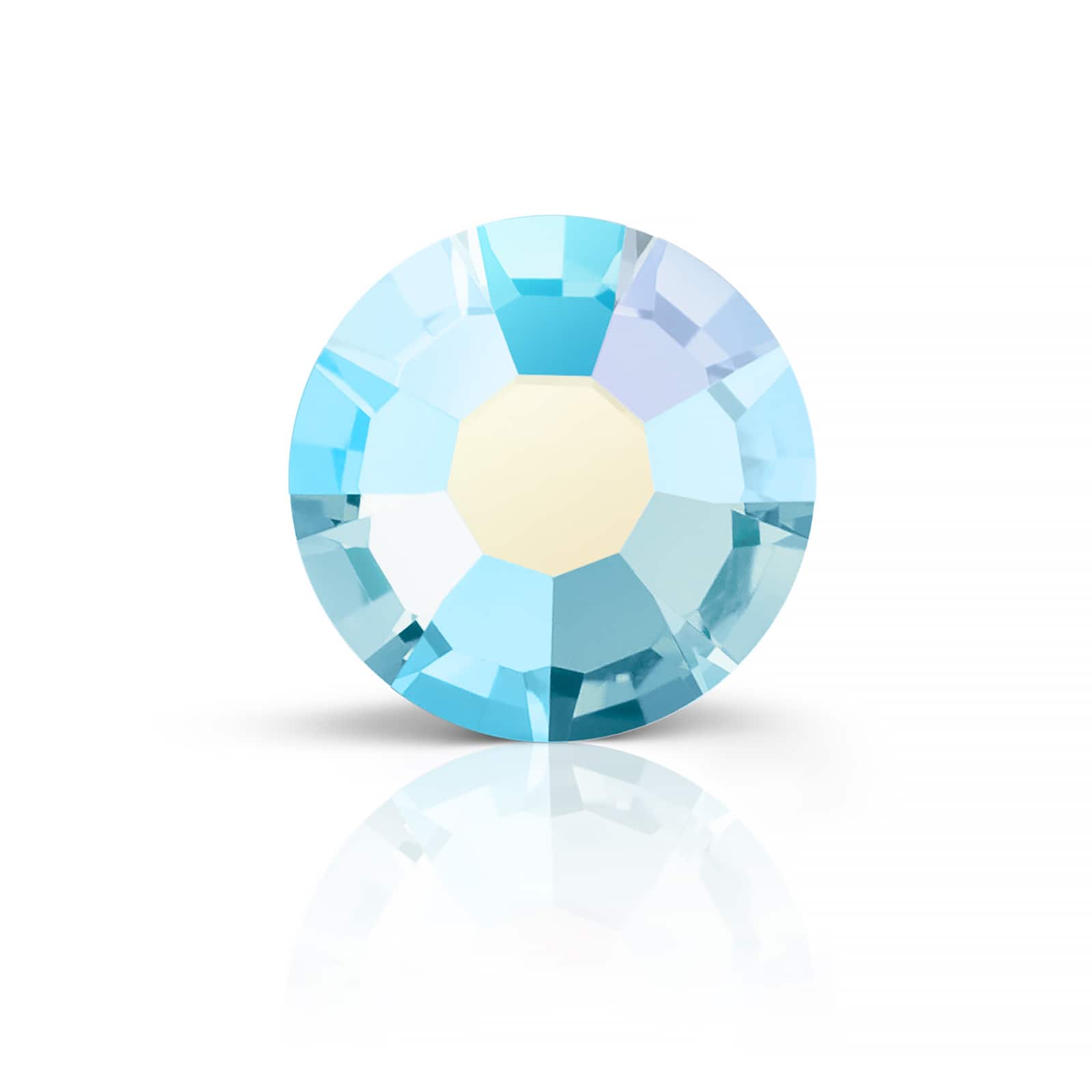 Preciosa MAXIMA SS20 Aurora Borealis Flatback Czech Crystals, 144ct.