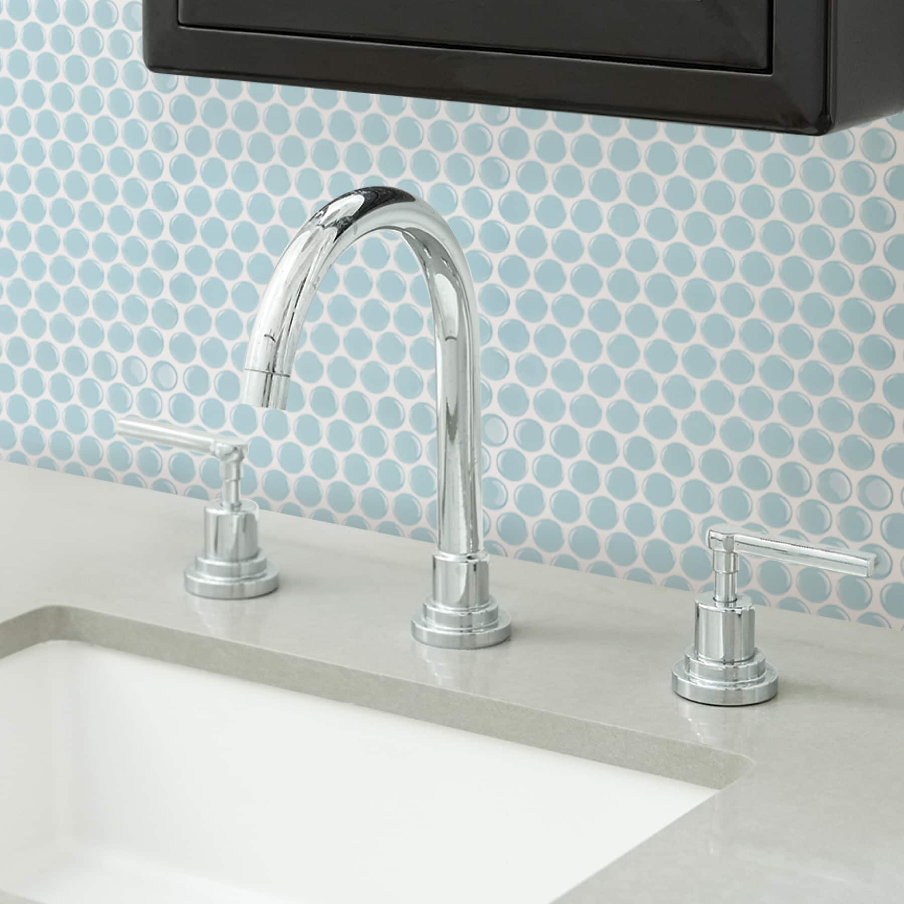 InHome Penny Tile Peel & Stick Backsplash Tiles