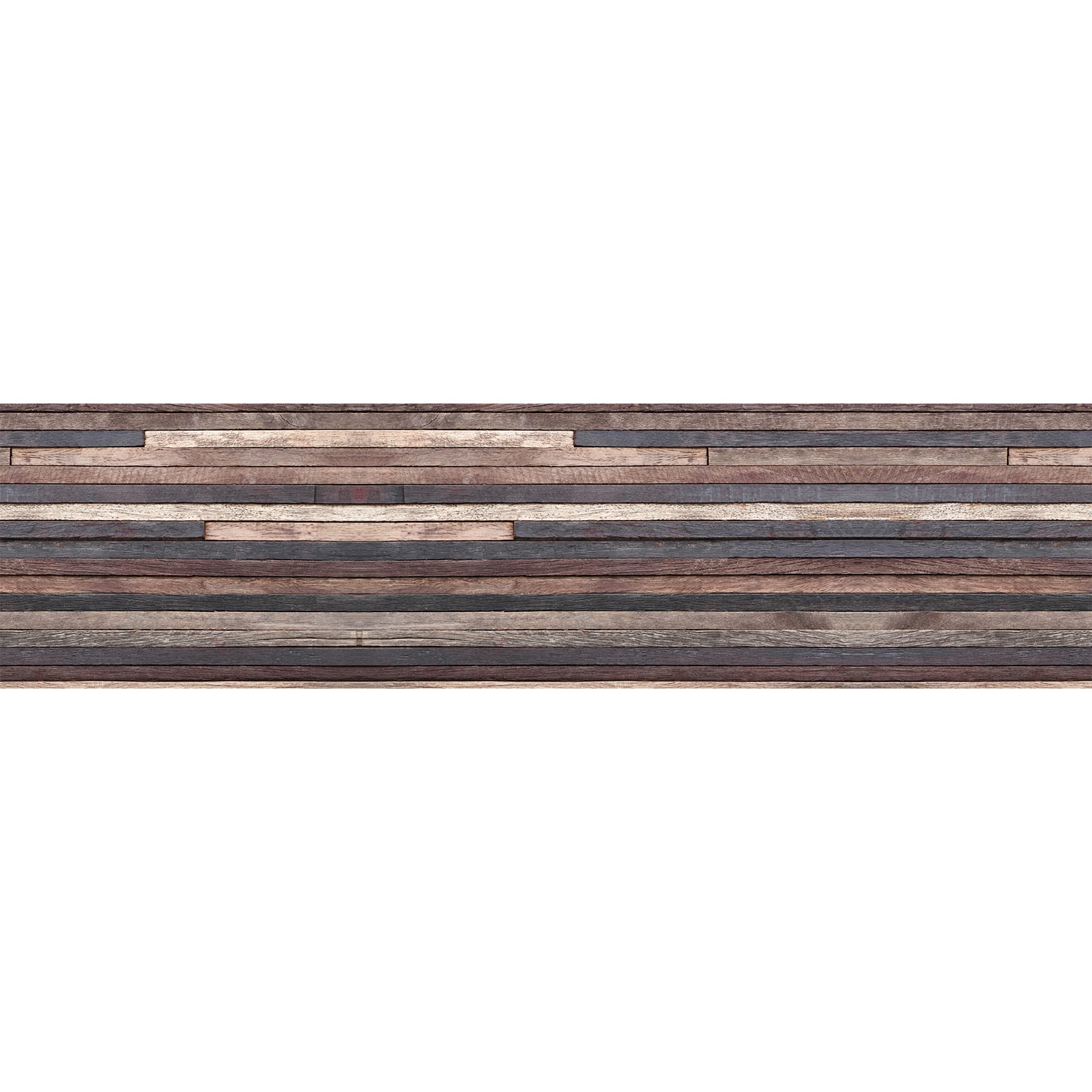 Crearreda Wood Strips Peel &#x26; Stick Backsplash